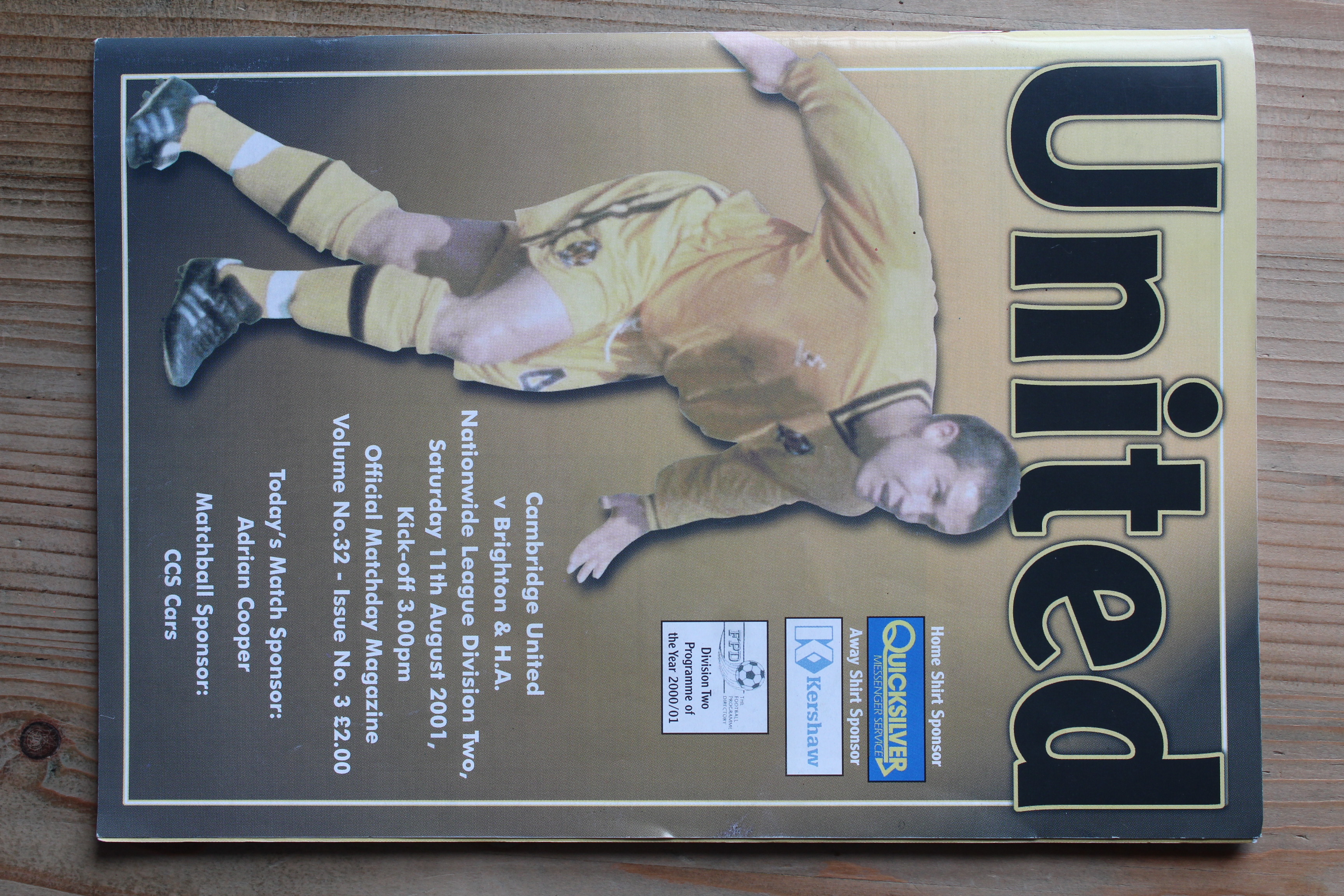 Cambridge United FC v Brighton & Hove Albion FC