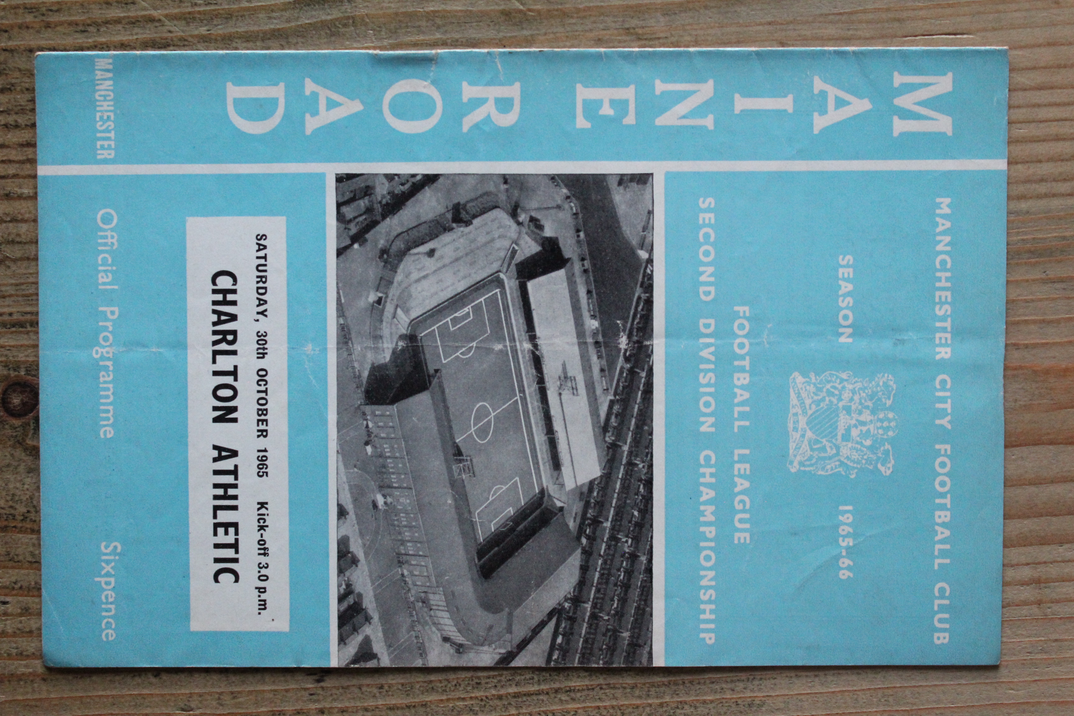 Manchester City FC v Charlton Athletic FC
