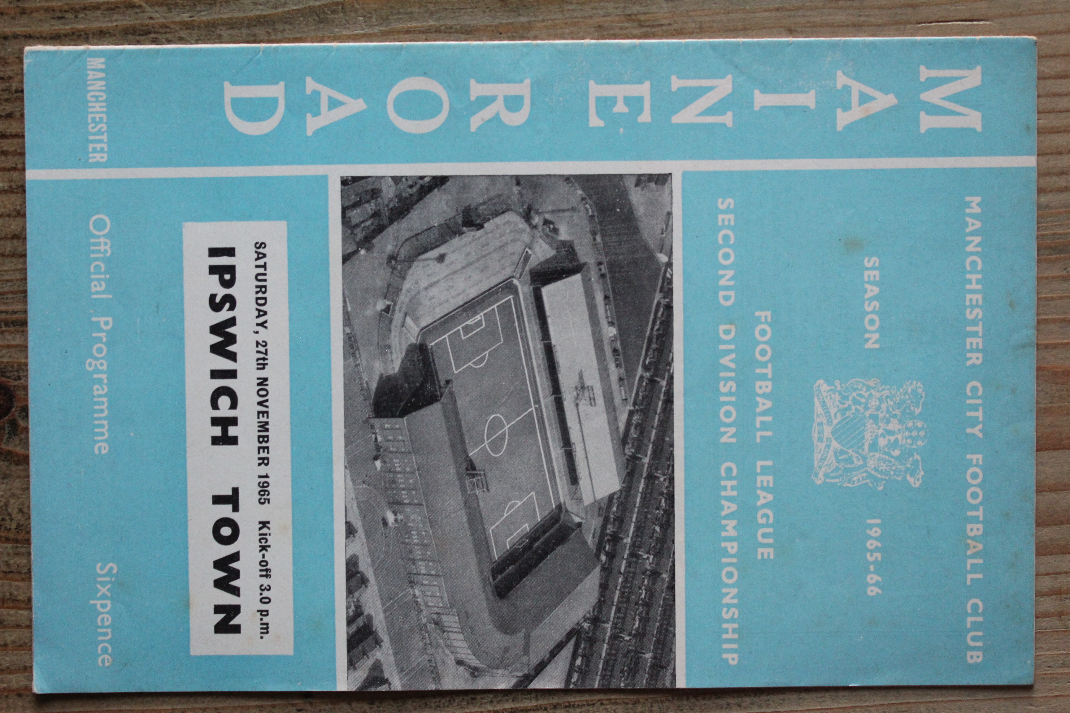 Manchester City FC v Ipswich Town FC