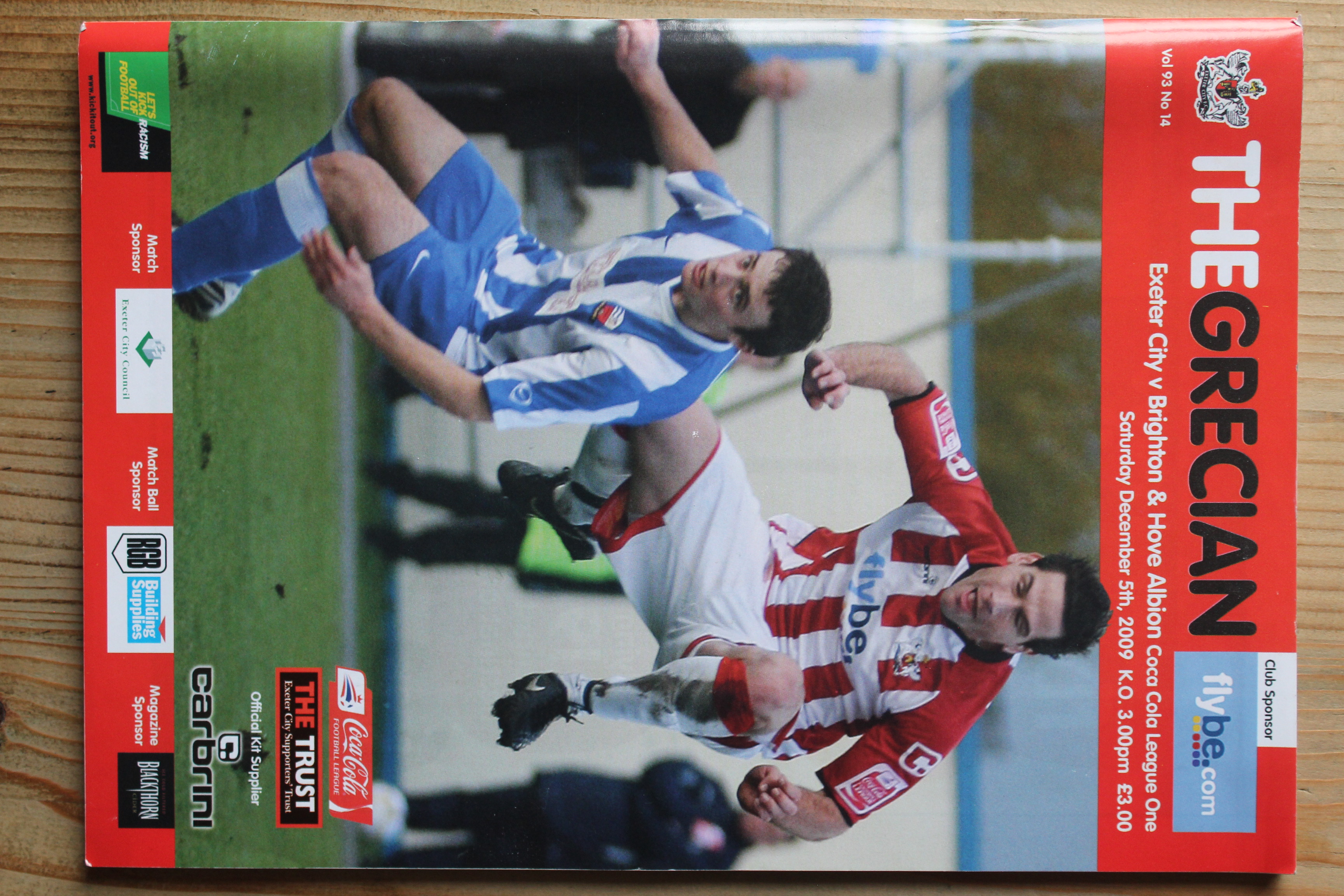 Exeter City FC v Brighton & Hove Albion FC