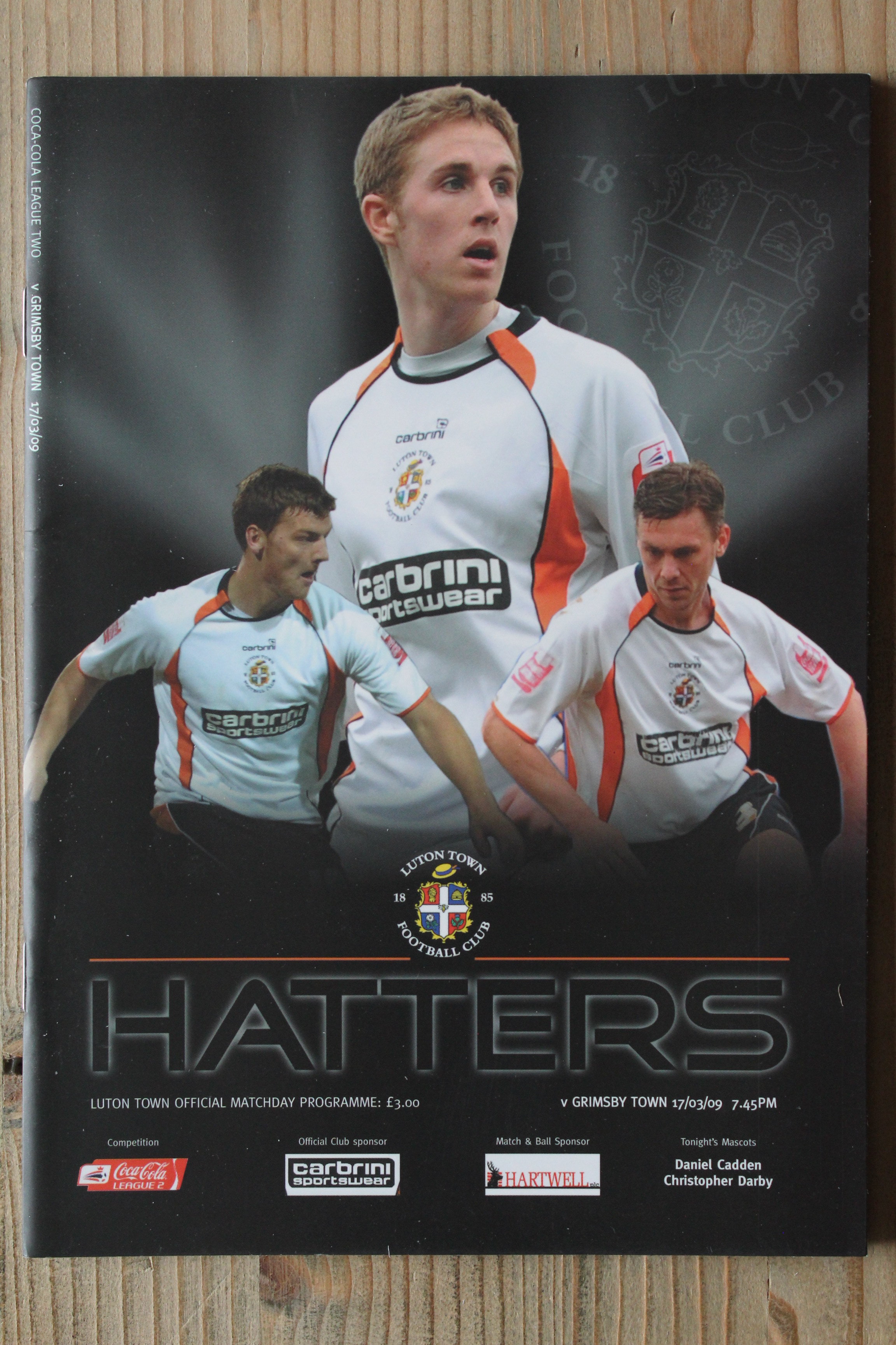 Luton Town FC v Grimsby Town FC