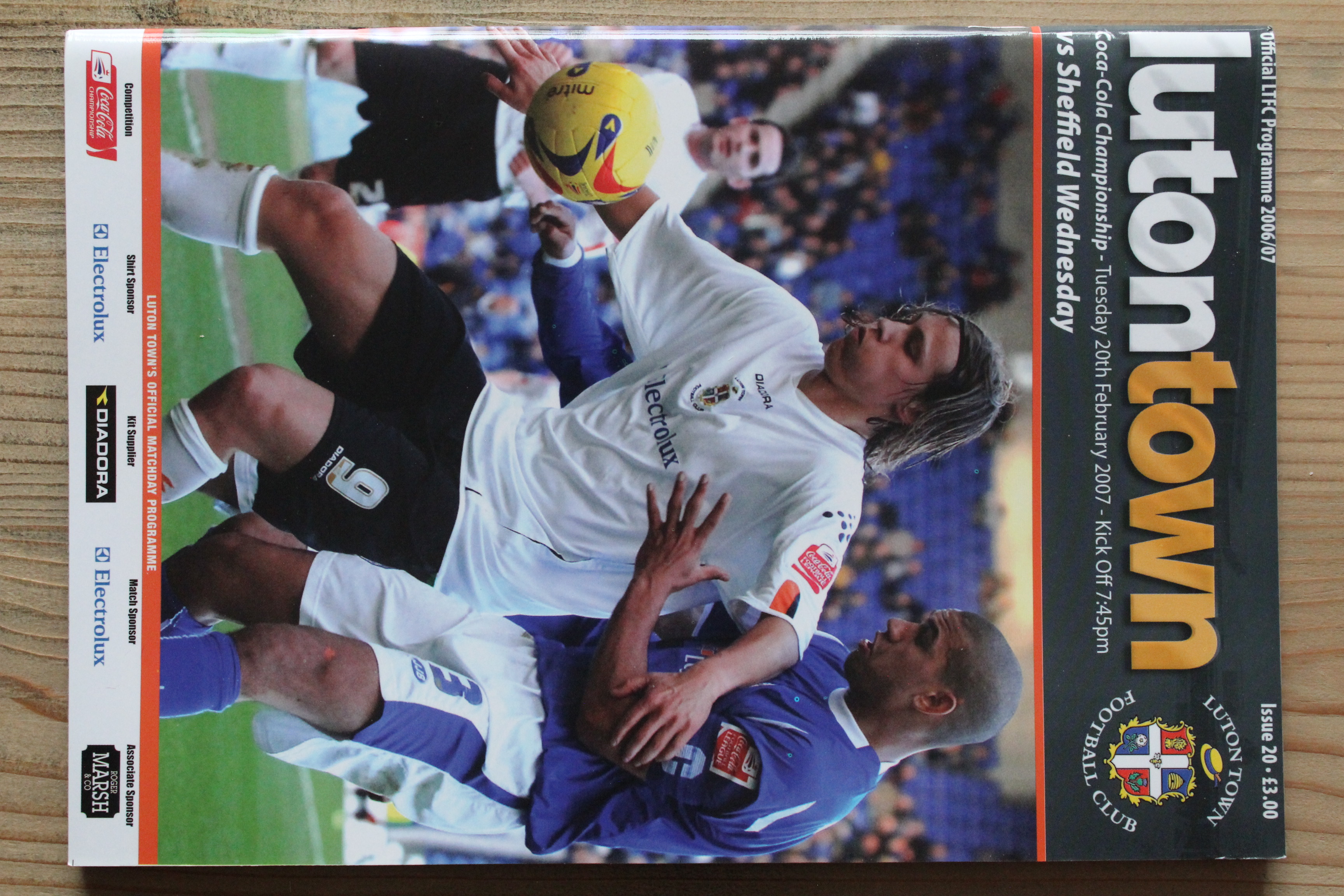 Luton Town FC v Sheffield Wednesday FC 