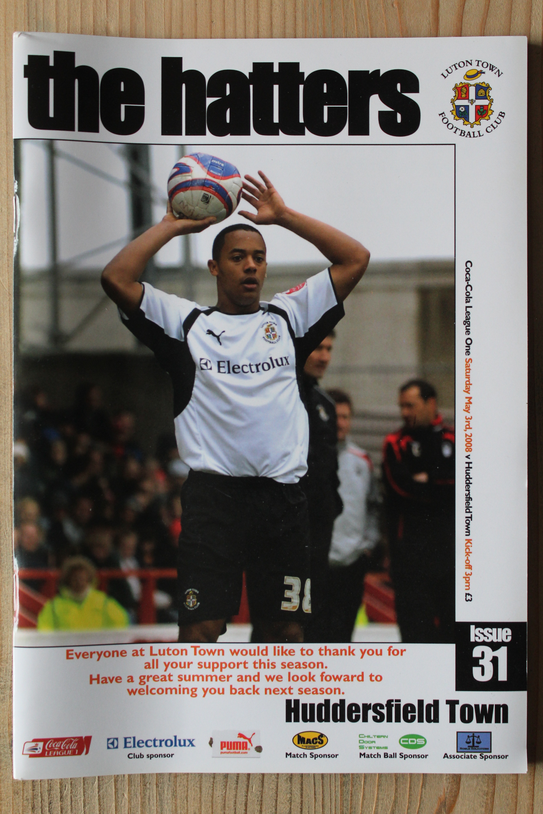 Luton Town FC v Huddersfield Town FC