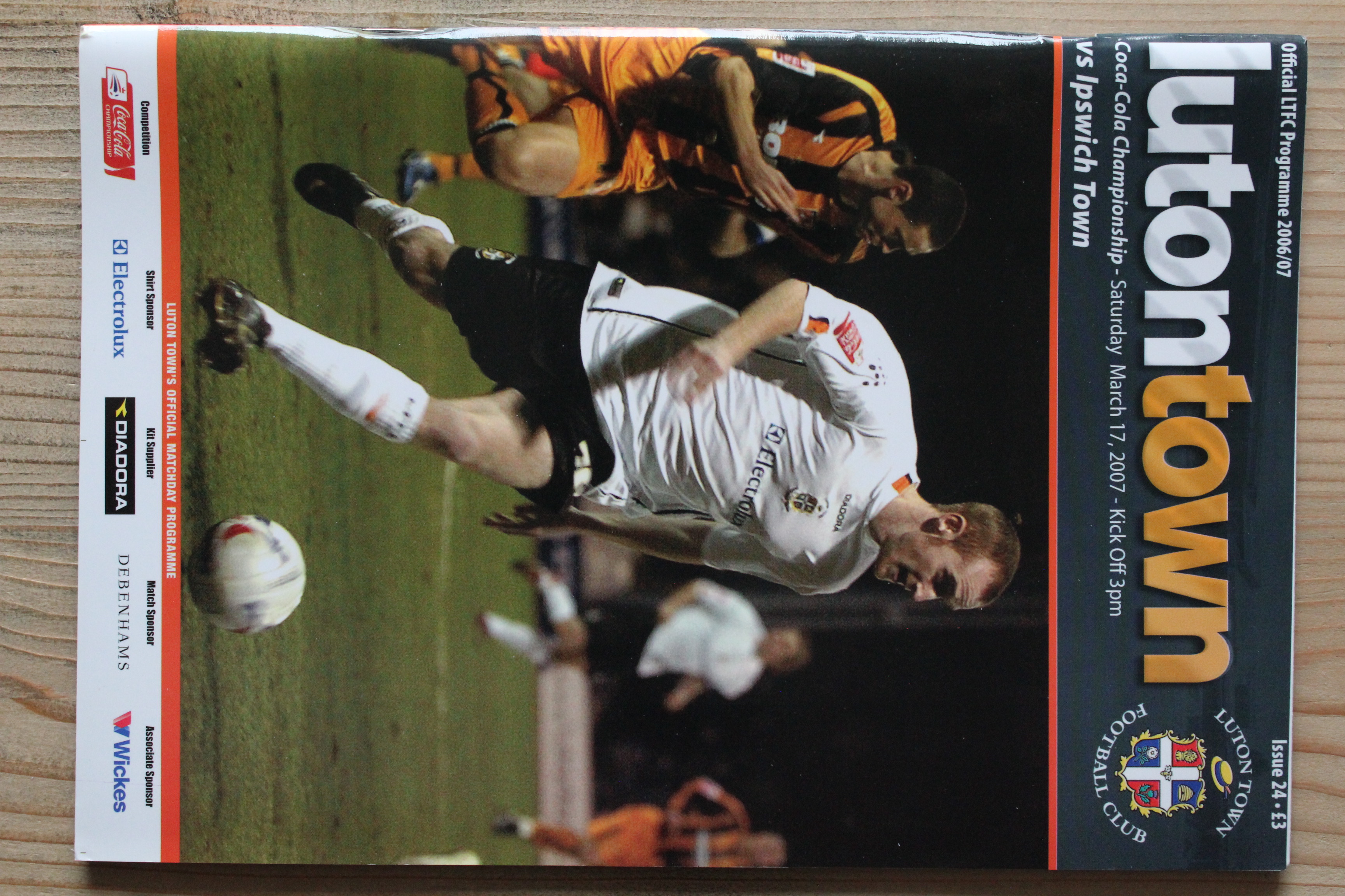 Luton Town FC v Ipswich Town FC