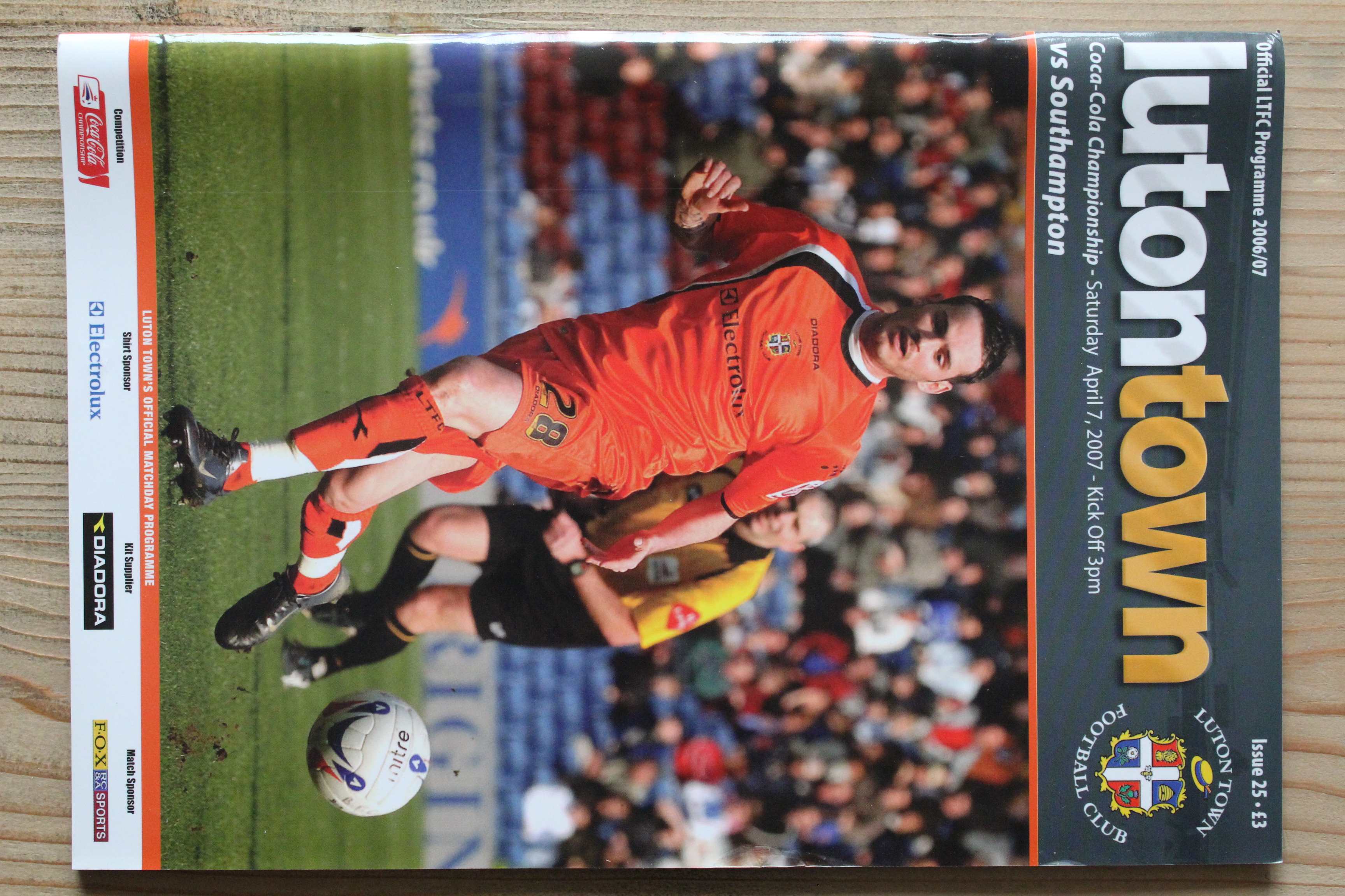 Luton Town FC v Southampton FC
