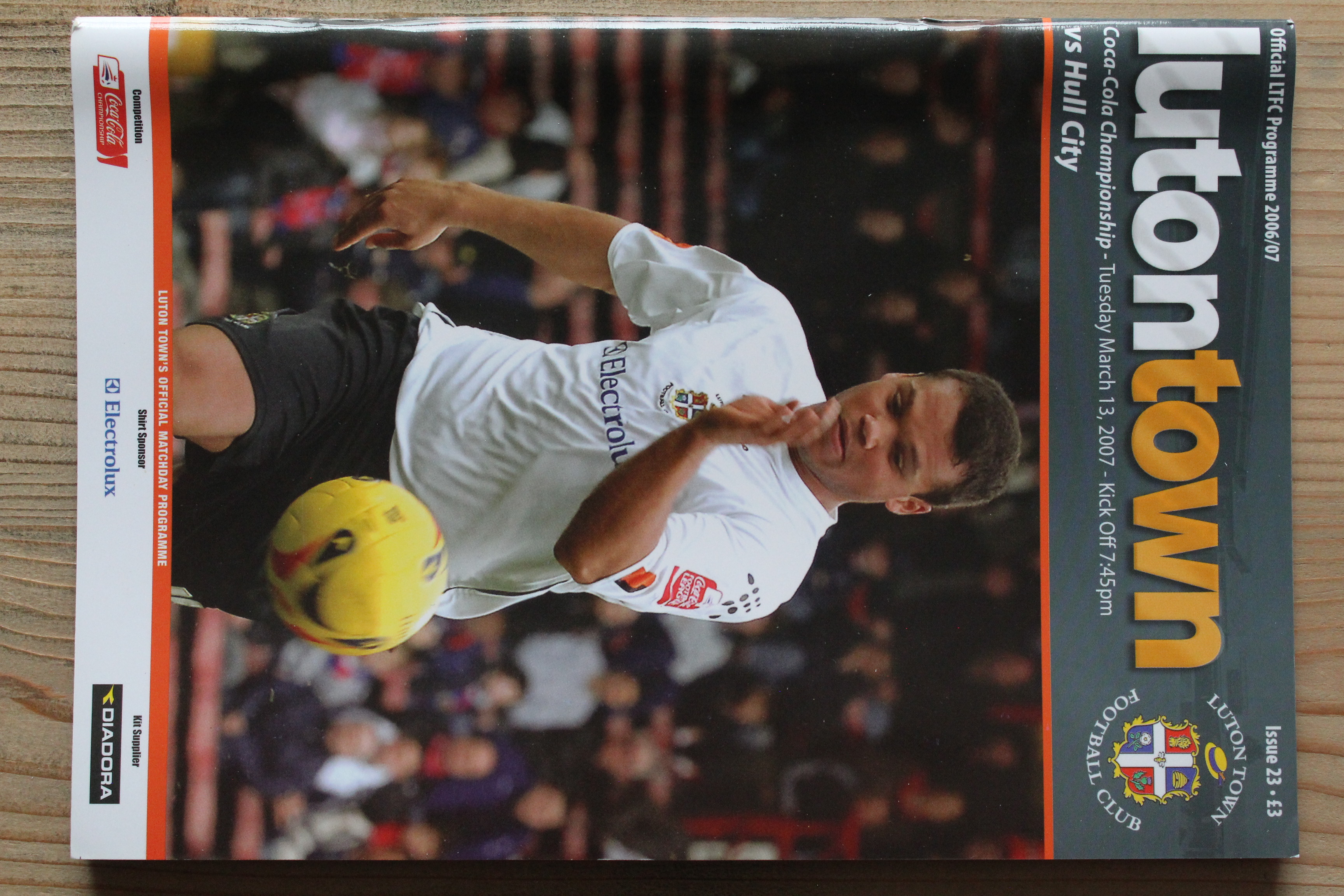 Luton Town FC v Hull City FC