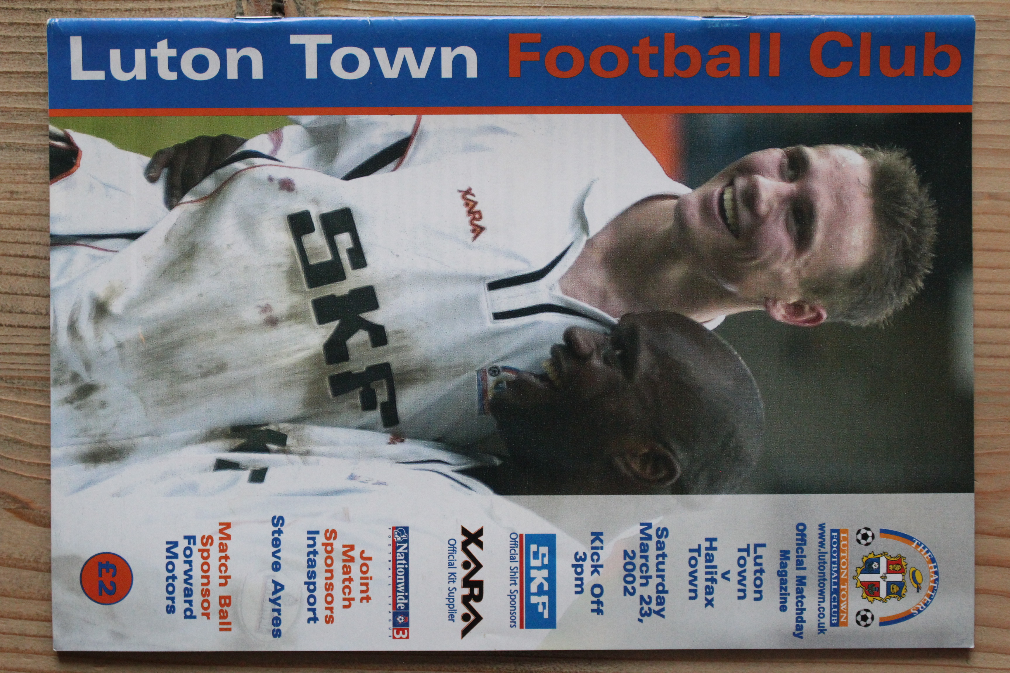 Luton Town FC v Halifax Town A.F.C