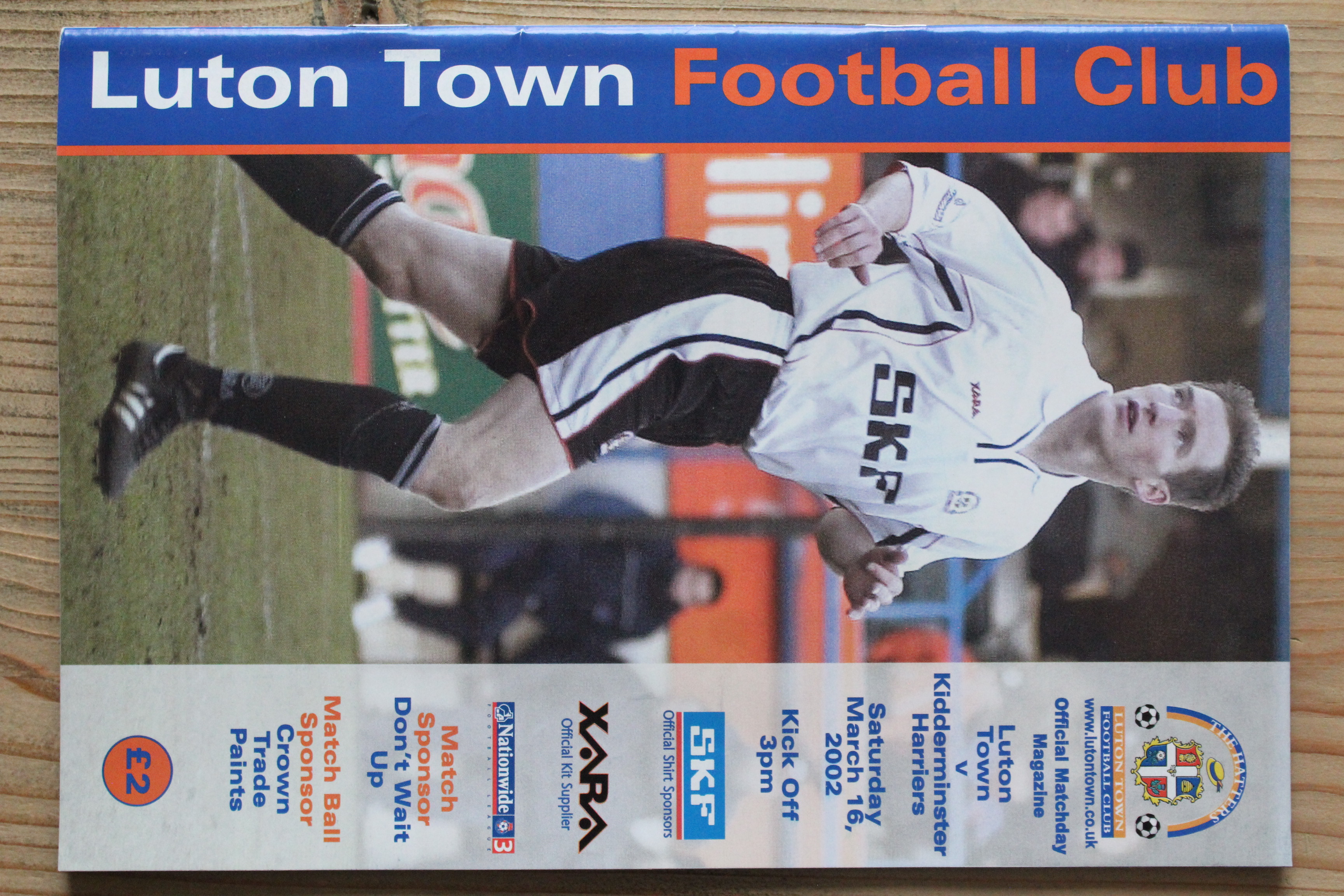 Luton Town FC v Kidderminister Harriers
