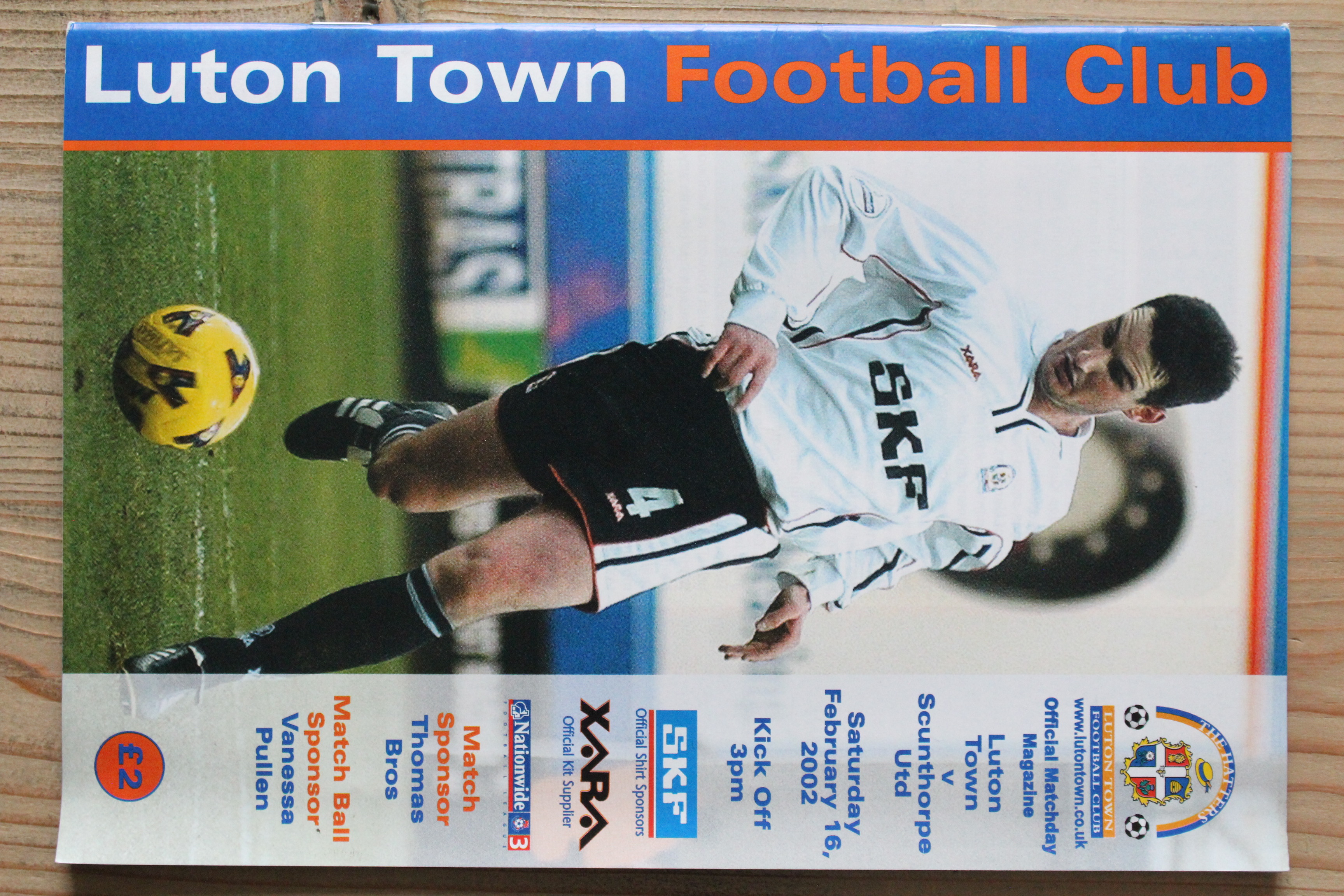 Luton Town FC v Scunthorpe United FC