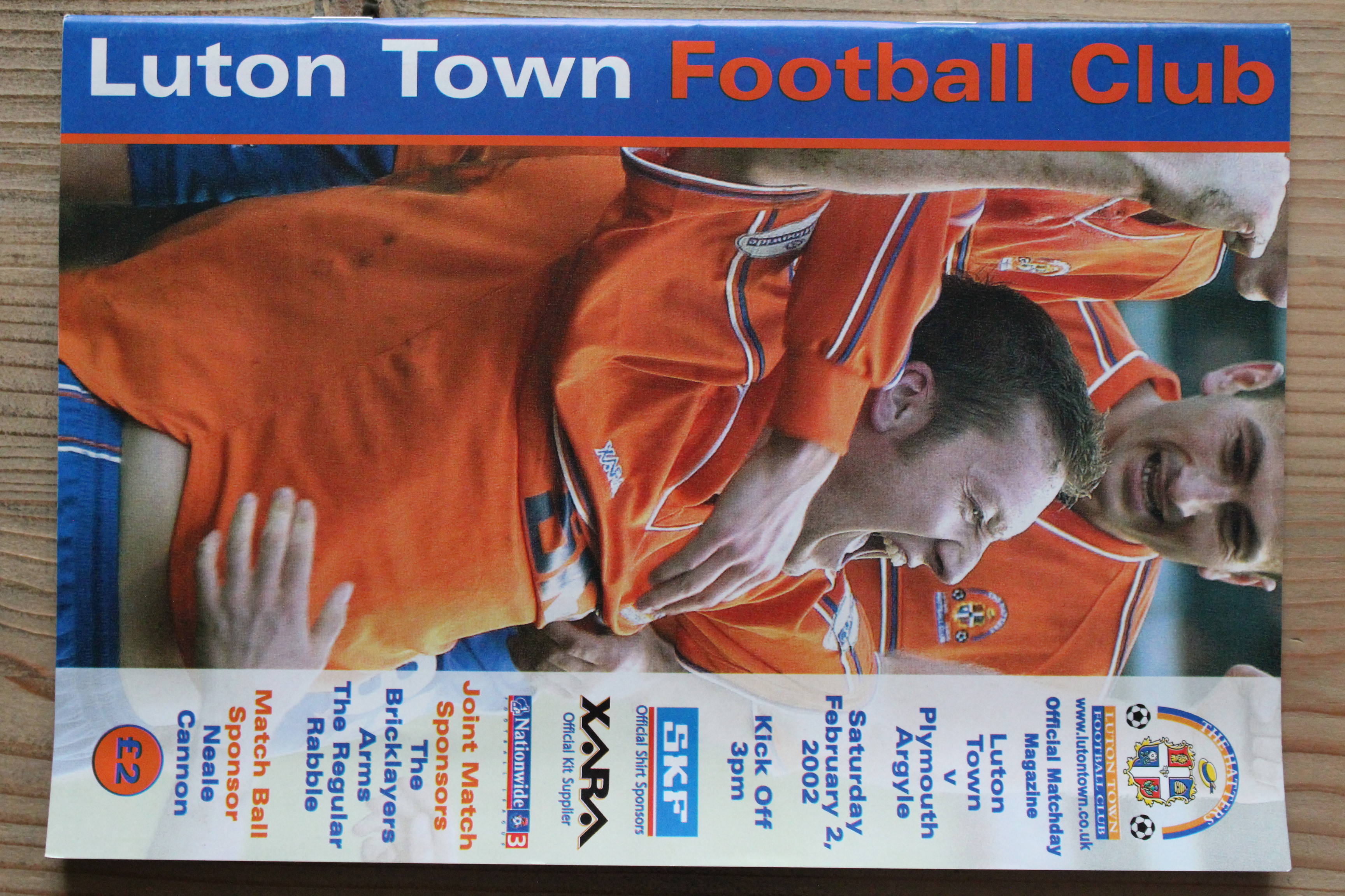 Luton Town FC v Plymouth Argyle FC