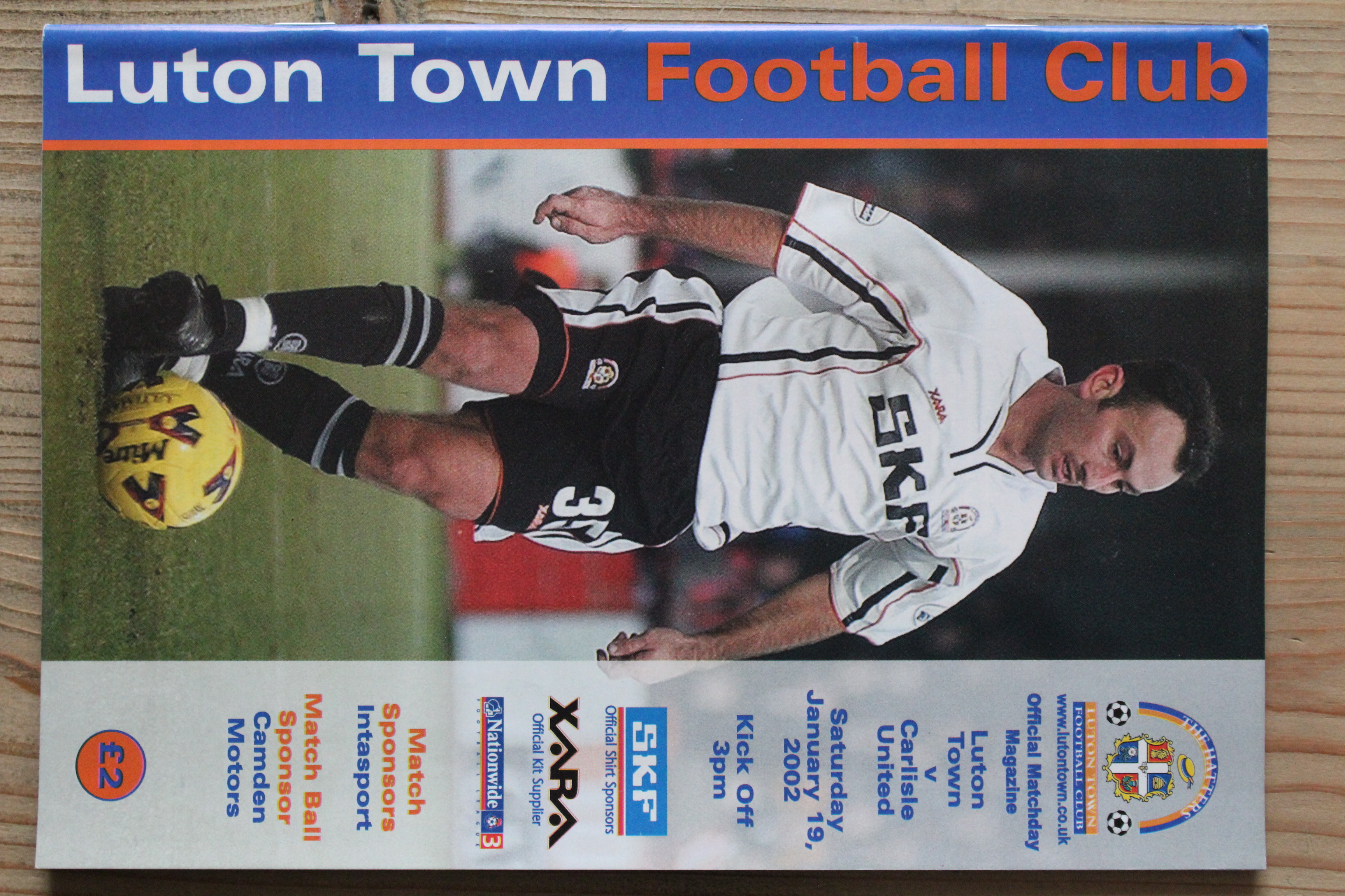 Luton Town FC v Carlisle United FC