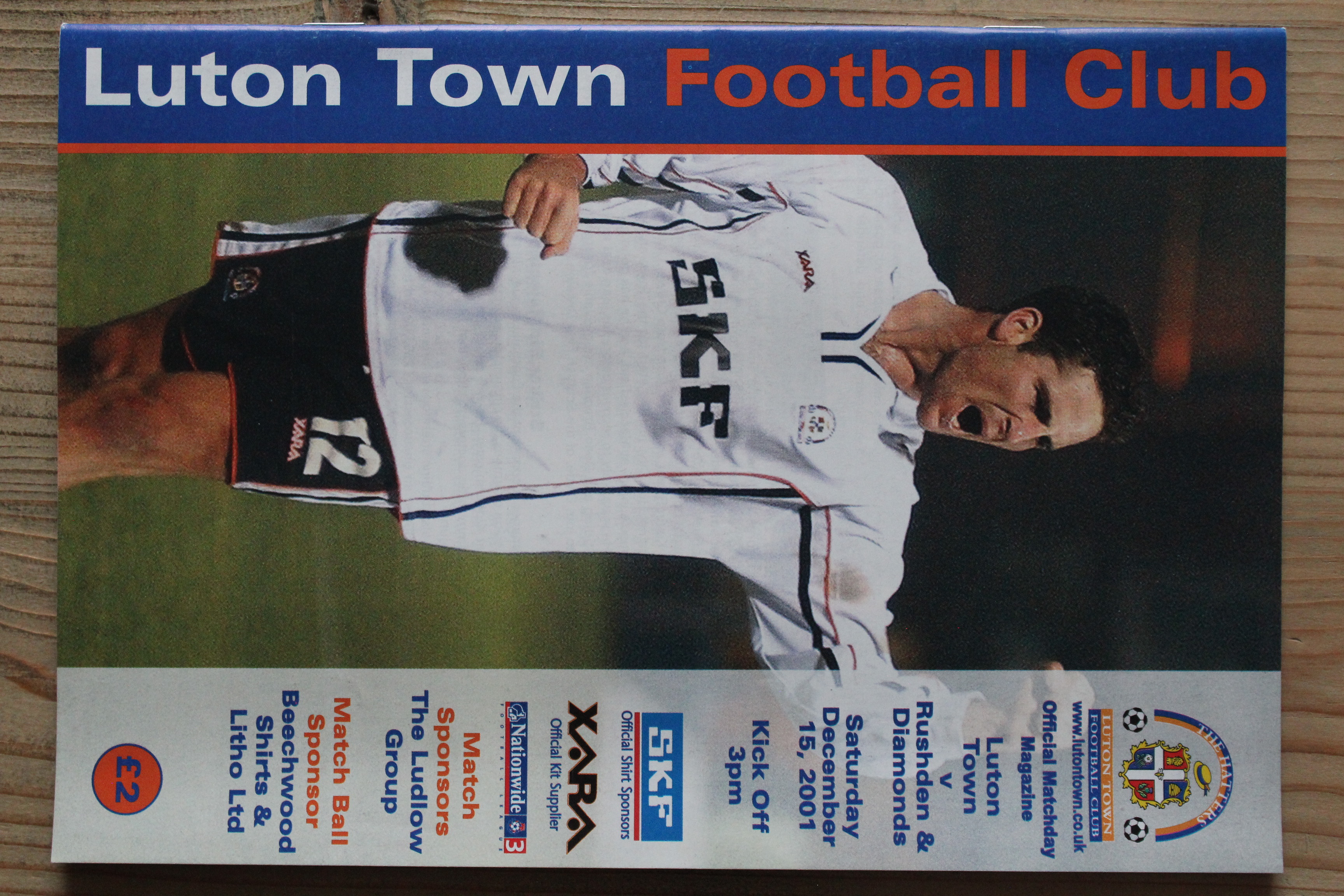 Luton Town FC v Rushden & Diamonds
