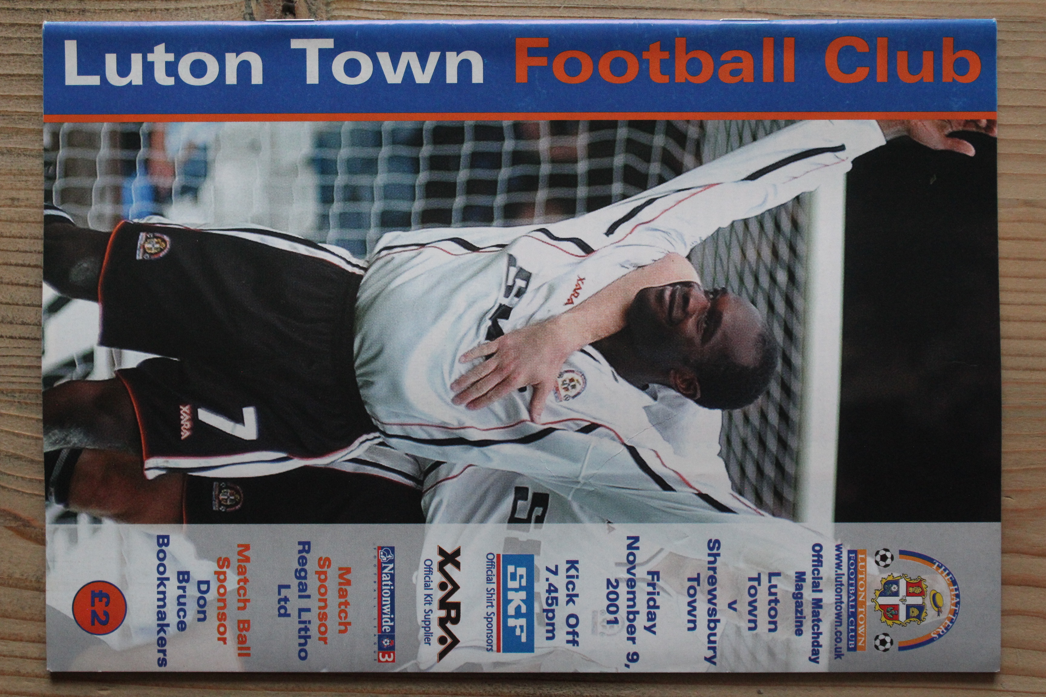 Luton Town FC v Shrewsbury Town FC
