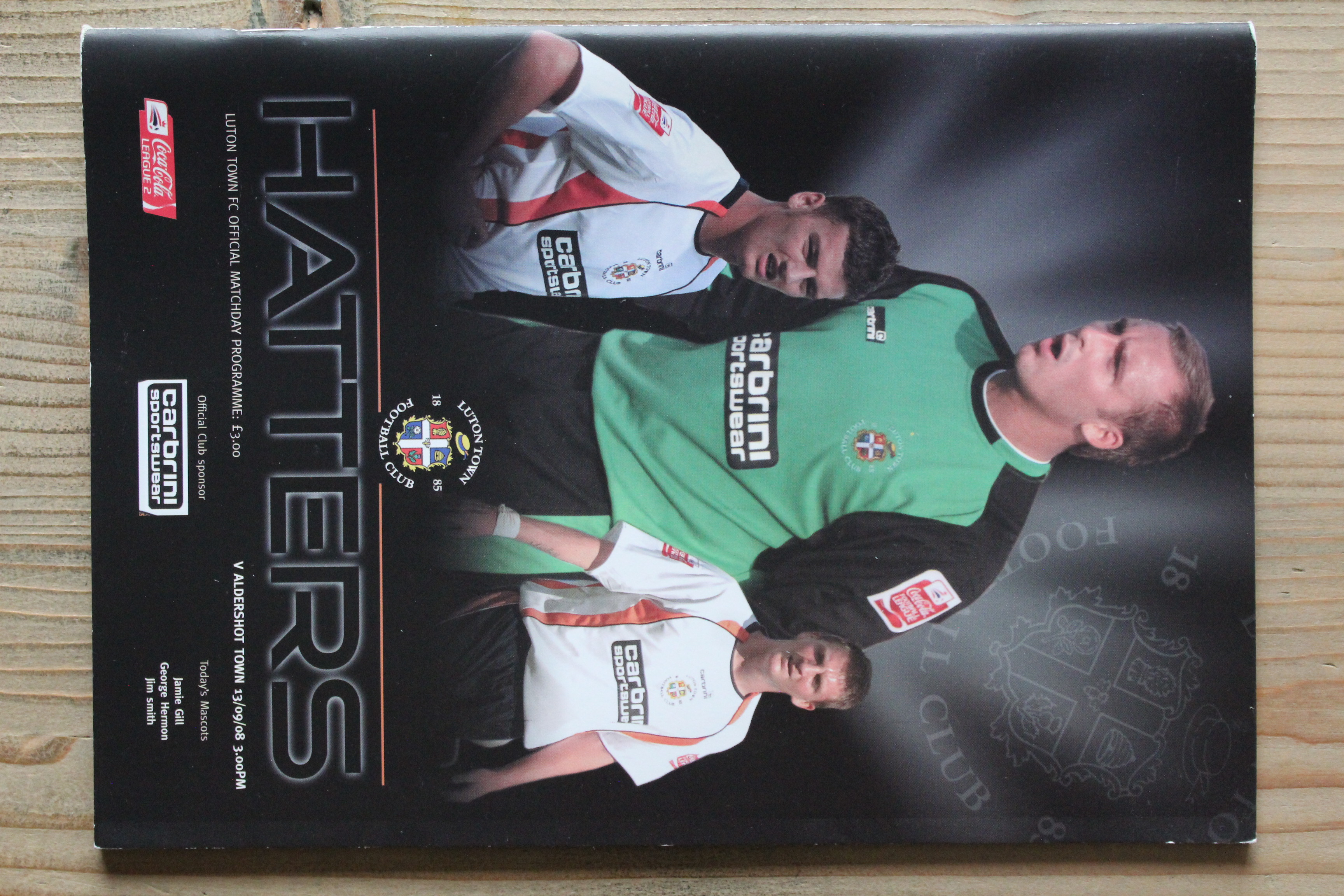 Luton Town FC v Aldershot Town F.C