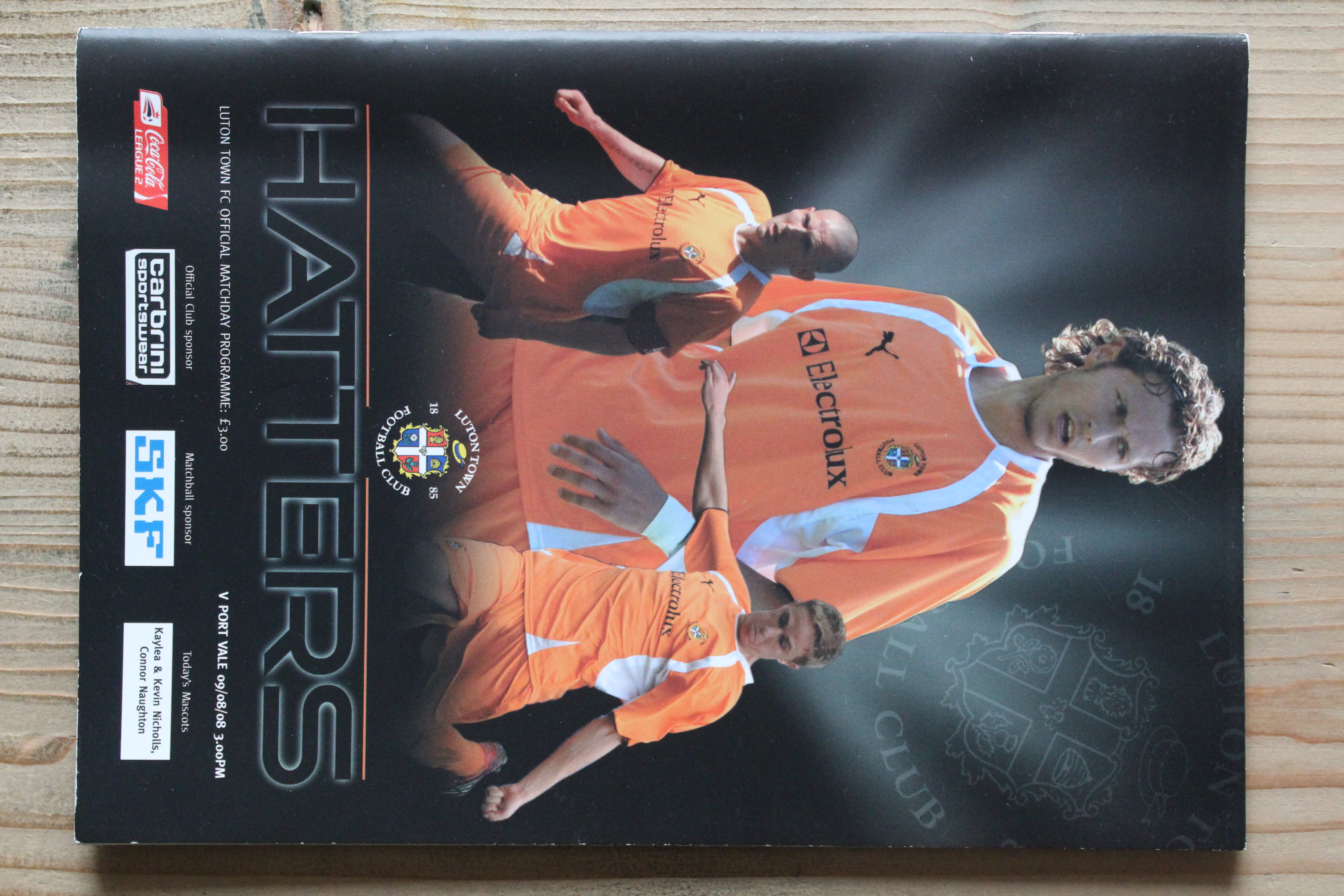 Luton Town FC v Port Vale FC