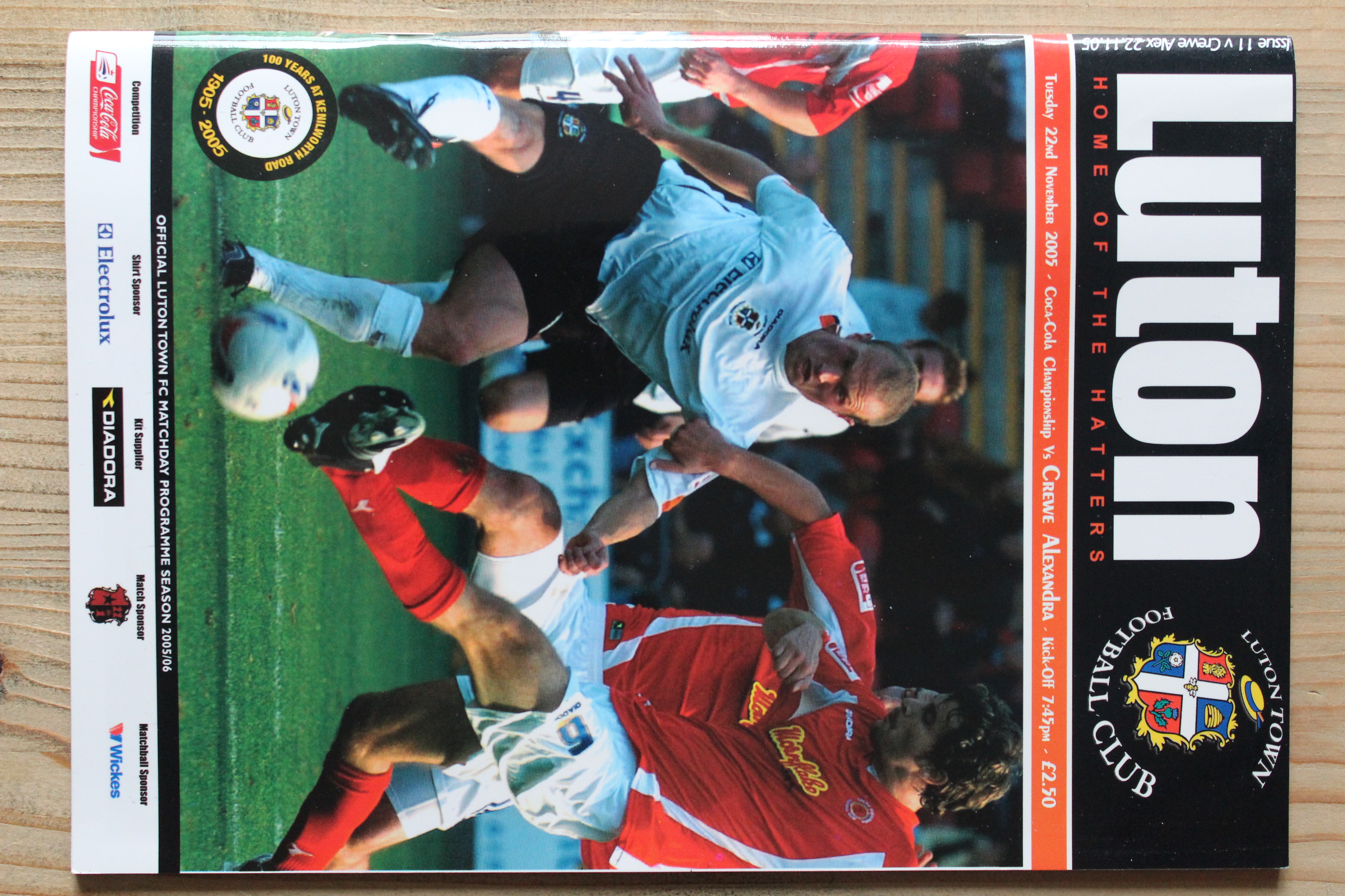 Luton Town FC v Crewe Alexandra FC