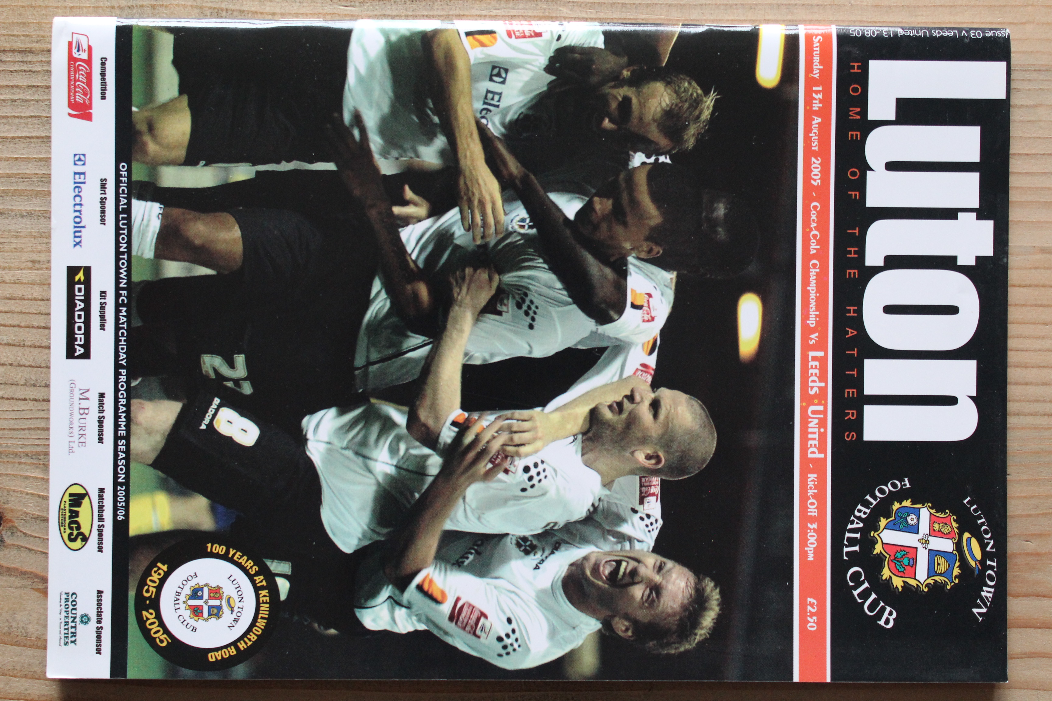 Luton Town FC v Leeds United FC