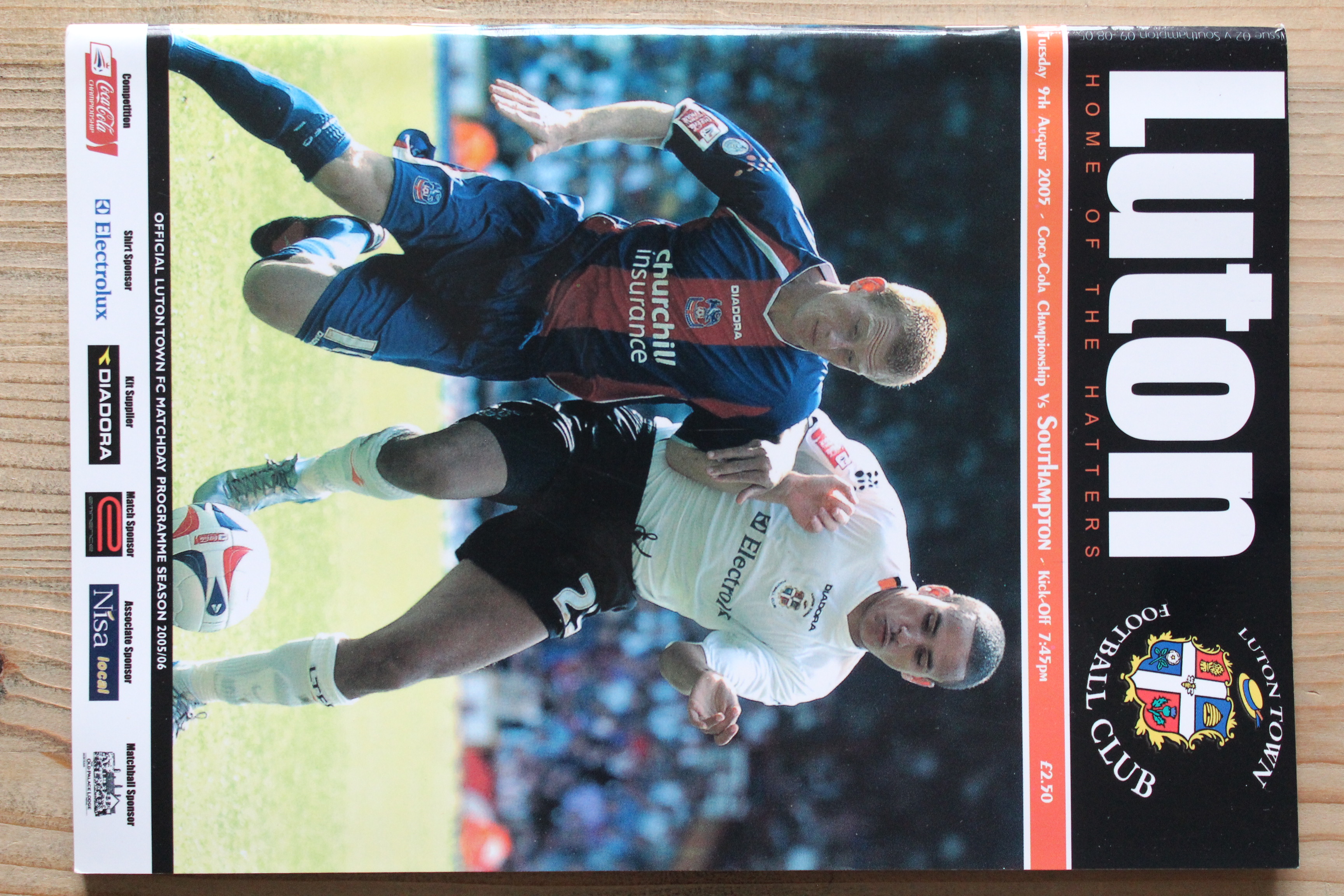 Luton Town FC v Southampton FC