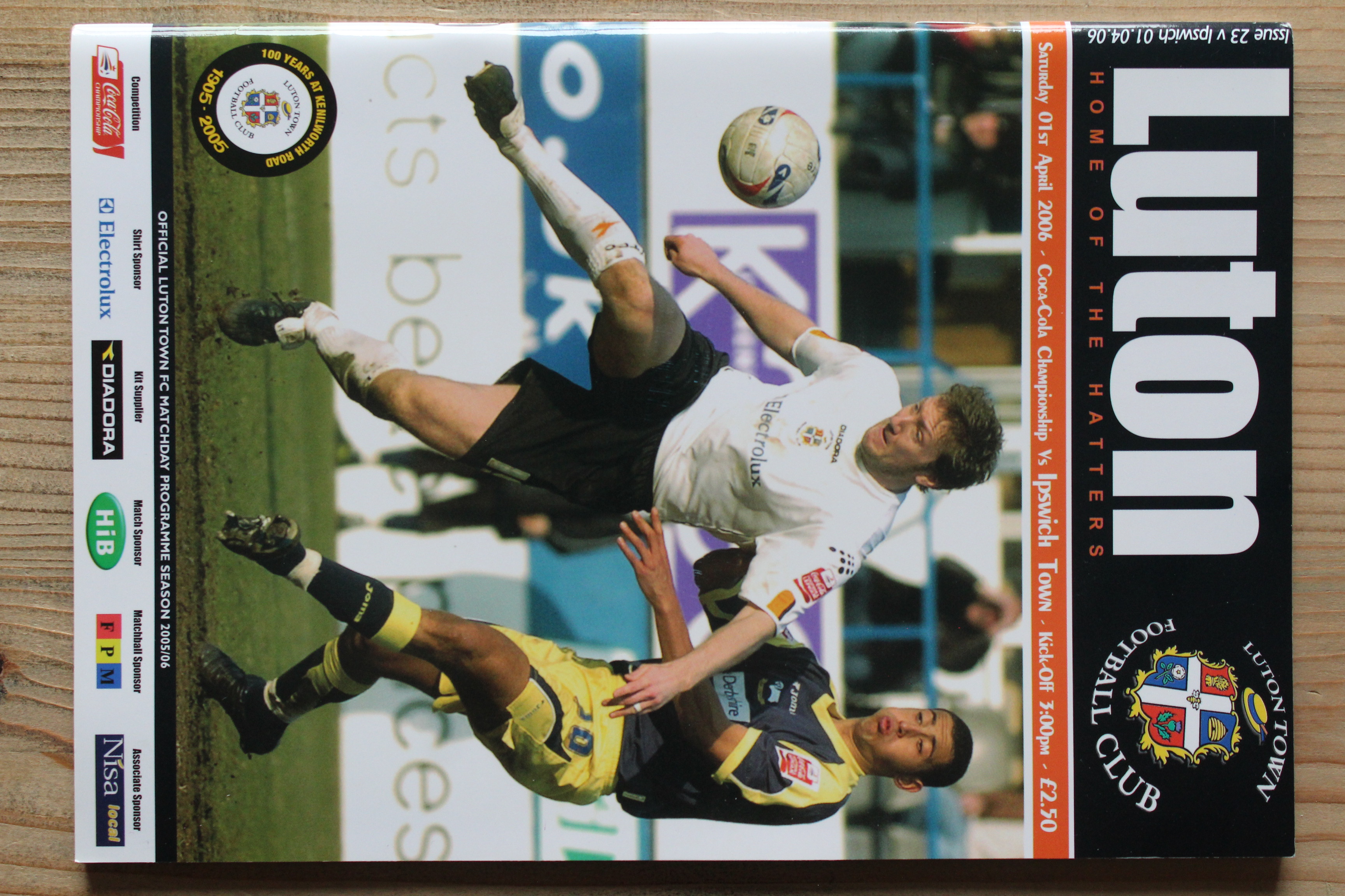 Luton Town FC v Ipswich Town FC