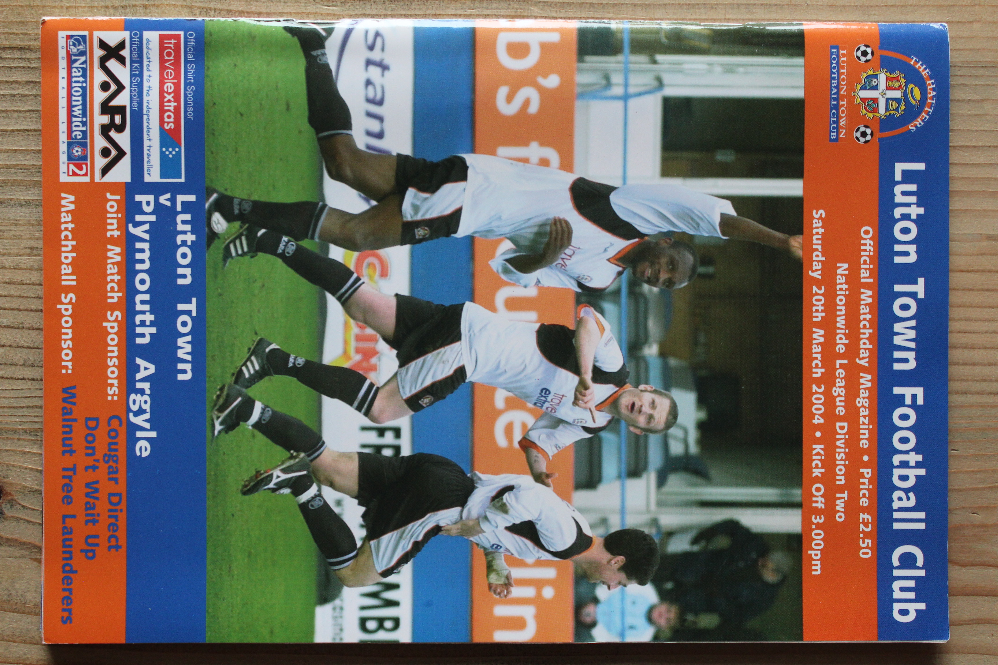 Luton Town FC v Plymouth Argyle FC