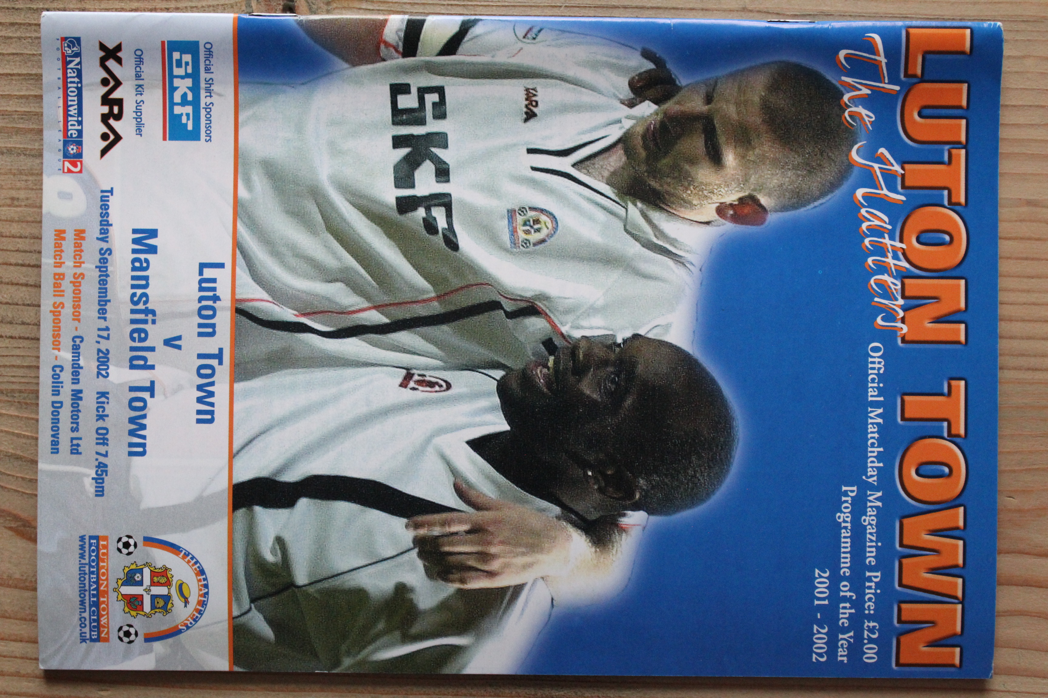 Luton Town FC v Mansfield Town FC