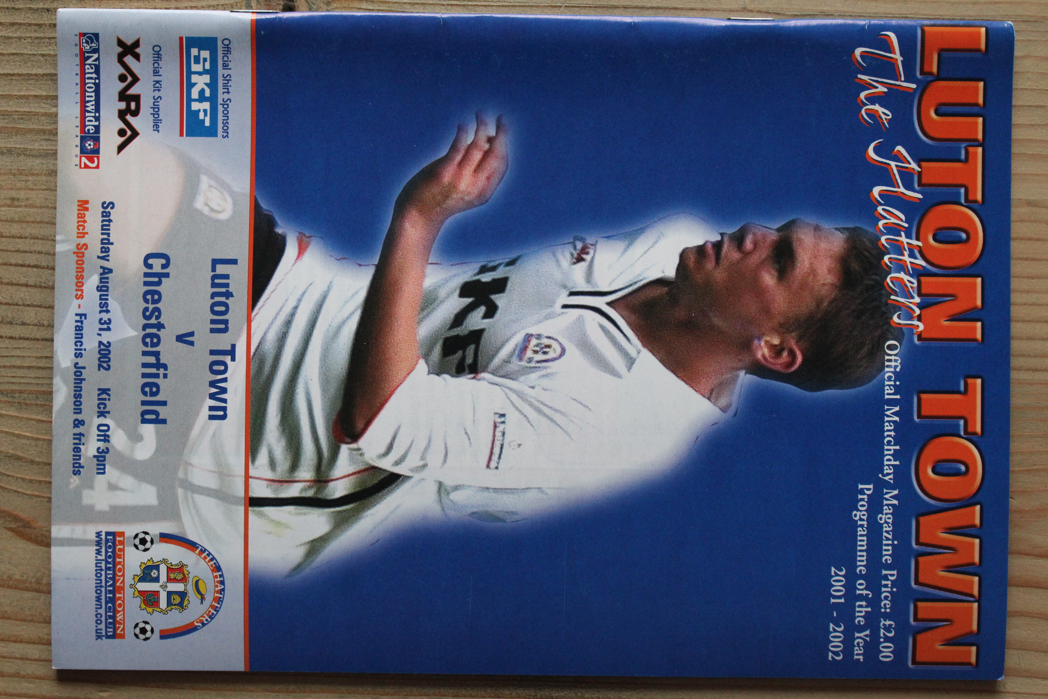 Luton Town FC v Chesterfield FC