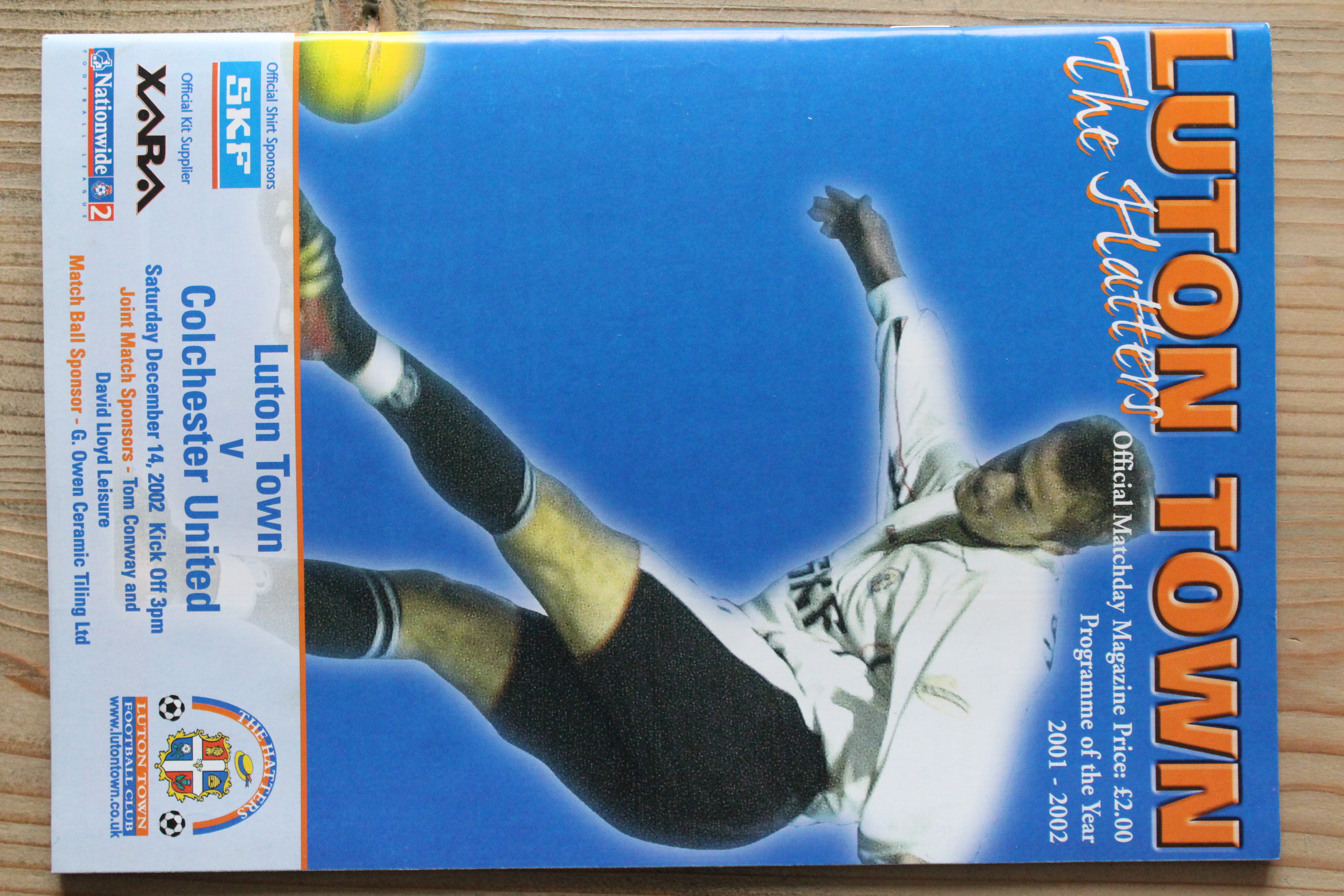 Luton Town FC v Colchester United FC