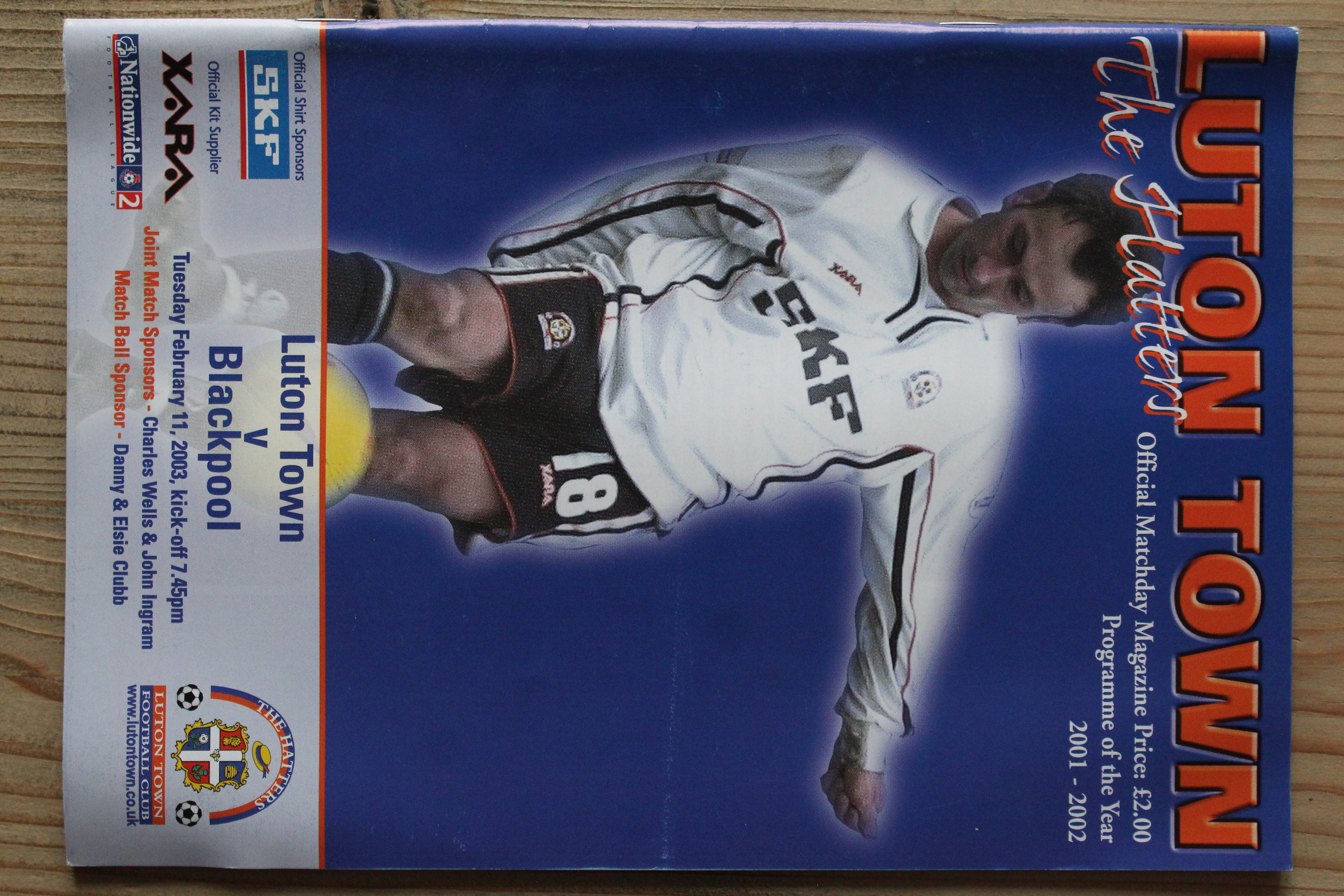Luton Town FC v Blackpool FC
