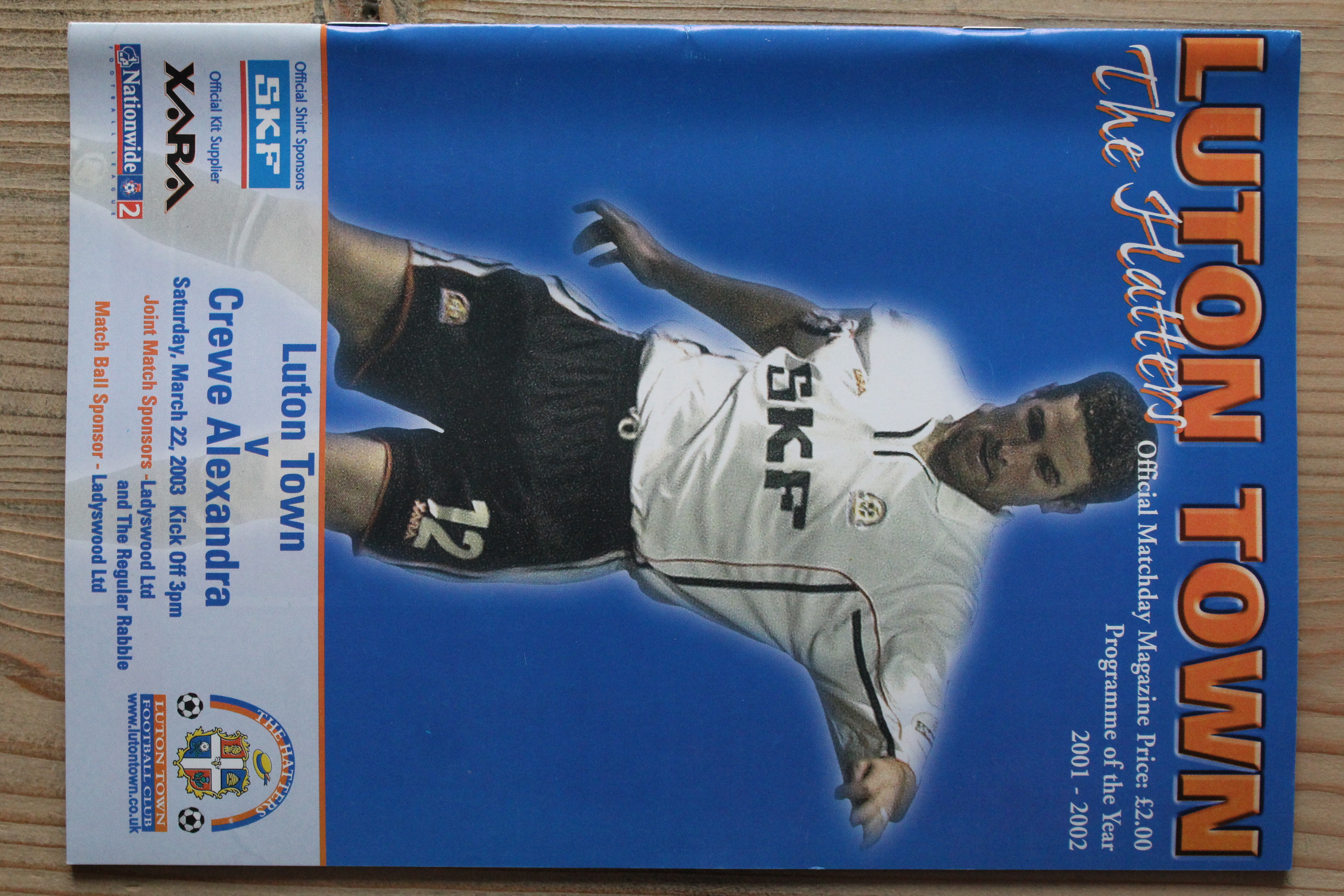 Luton Town FC v Crewe Alexandra FC