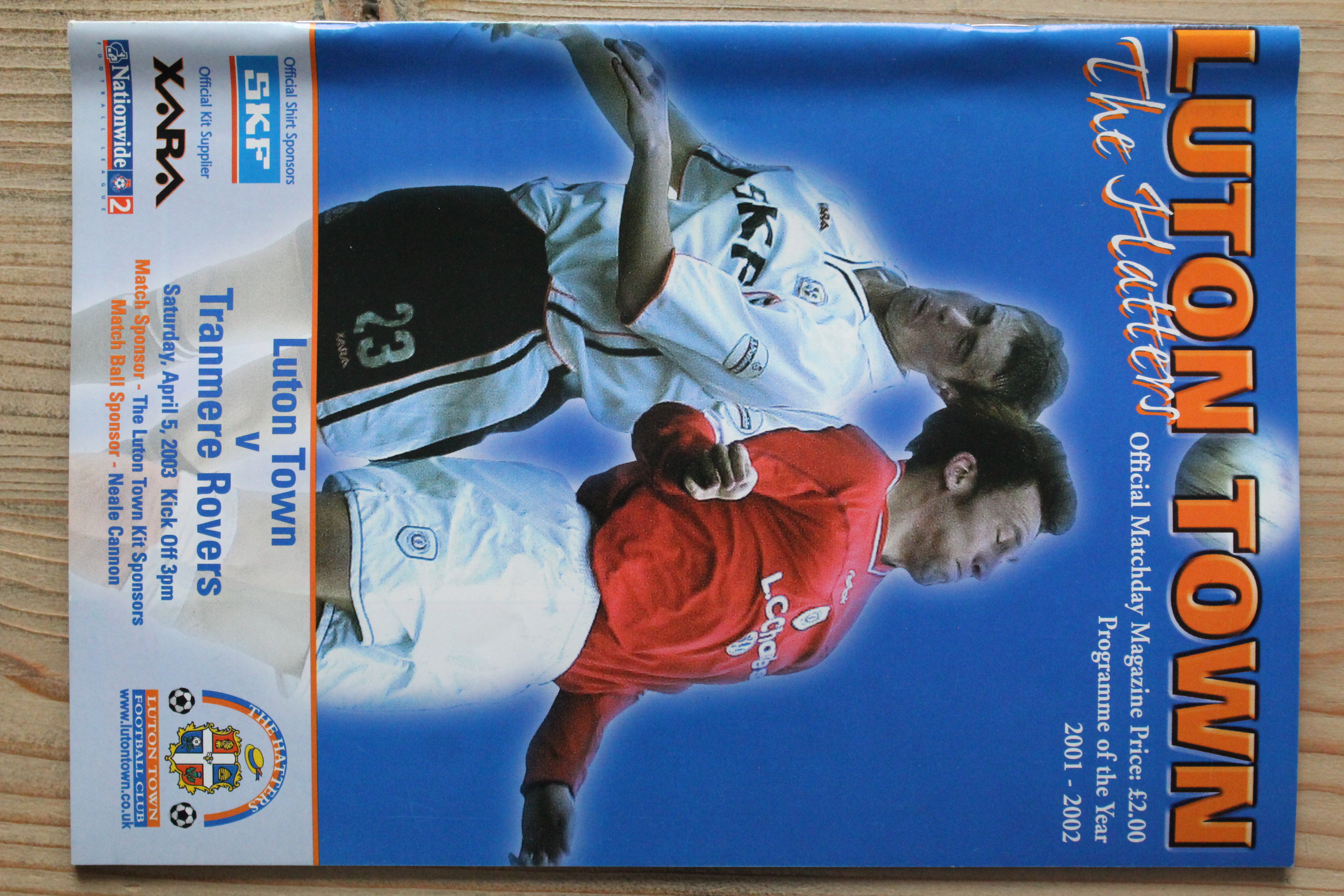 Luton Town FC v Tranmere Rovers FC