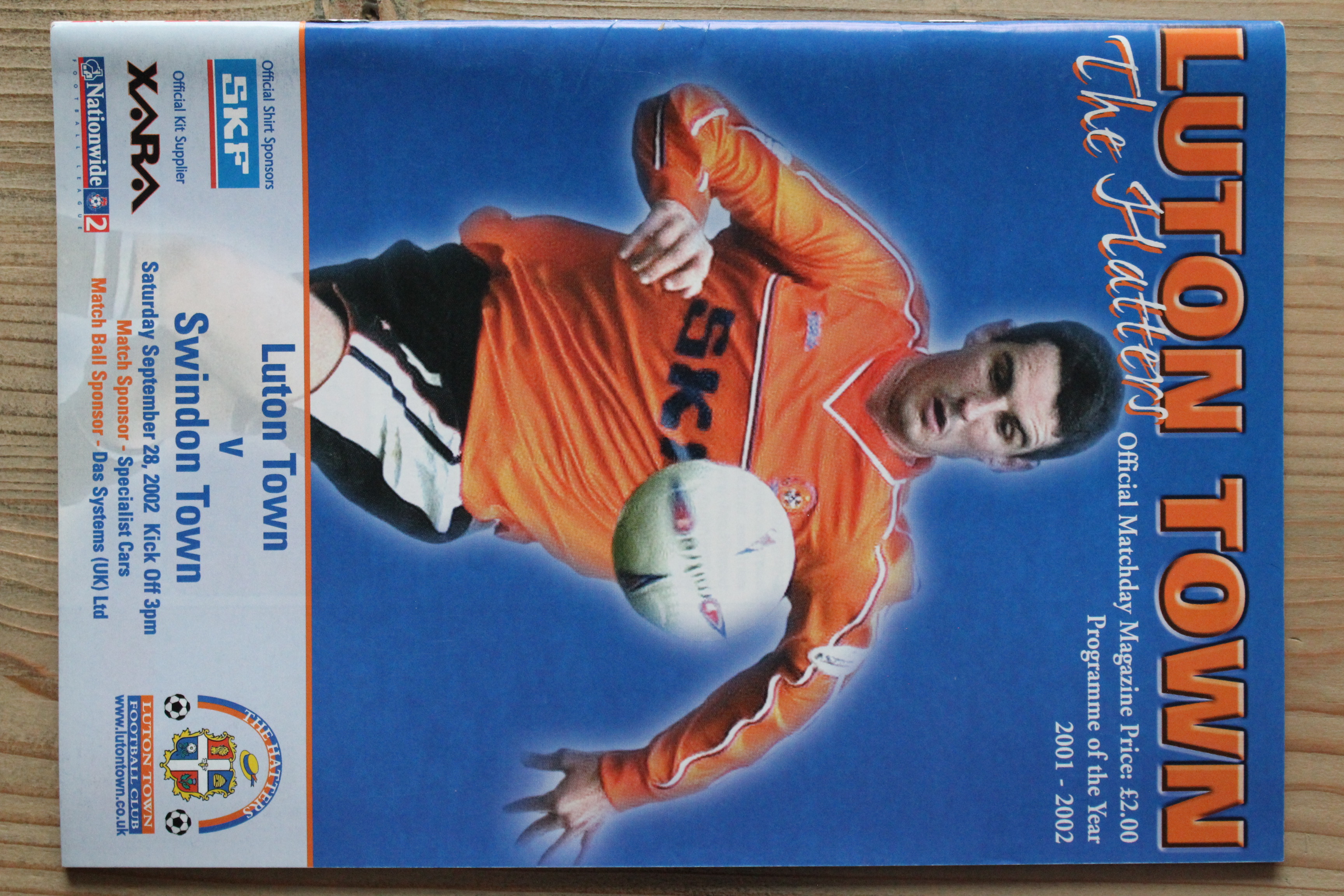 Luton Town FC v Swindon Town FC