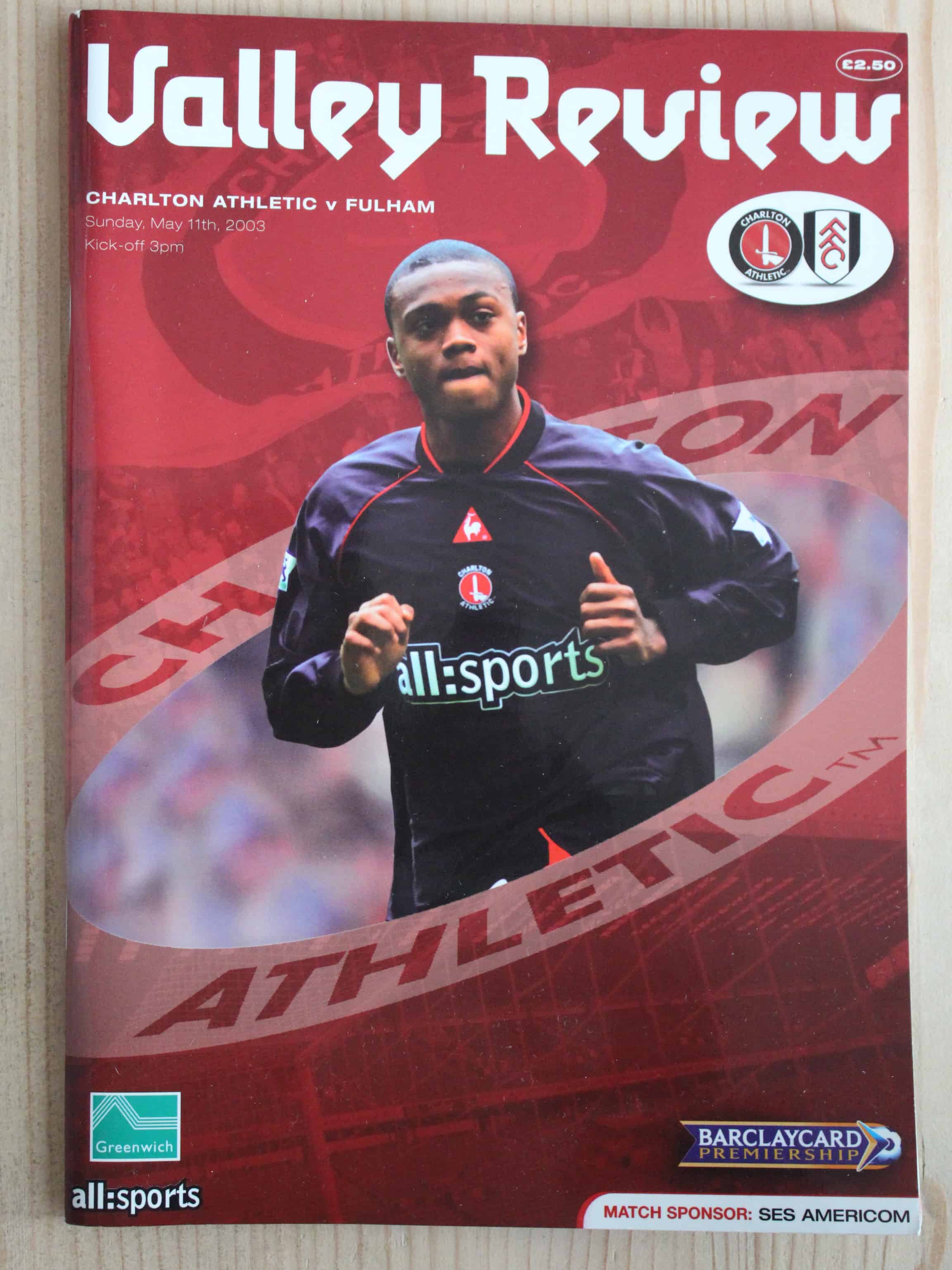 Charlton Athletic FC v Fulham FC