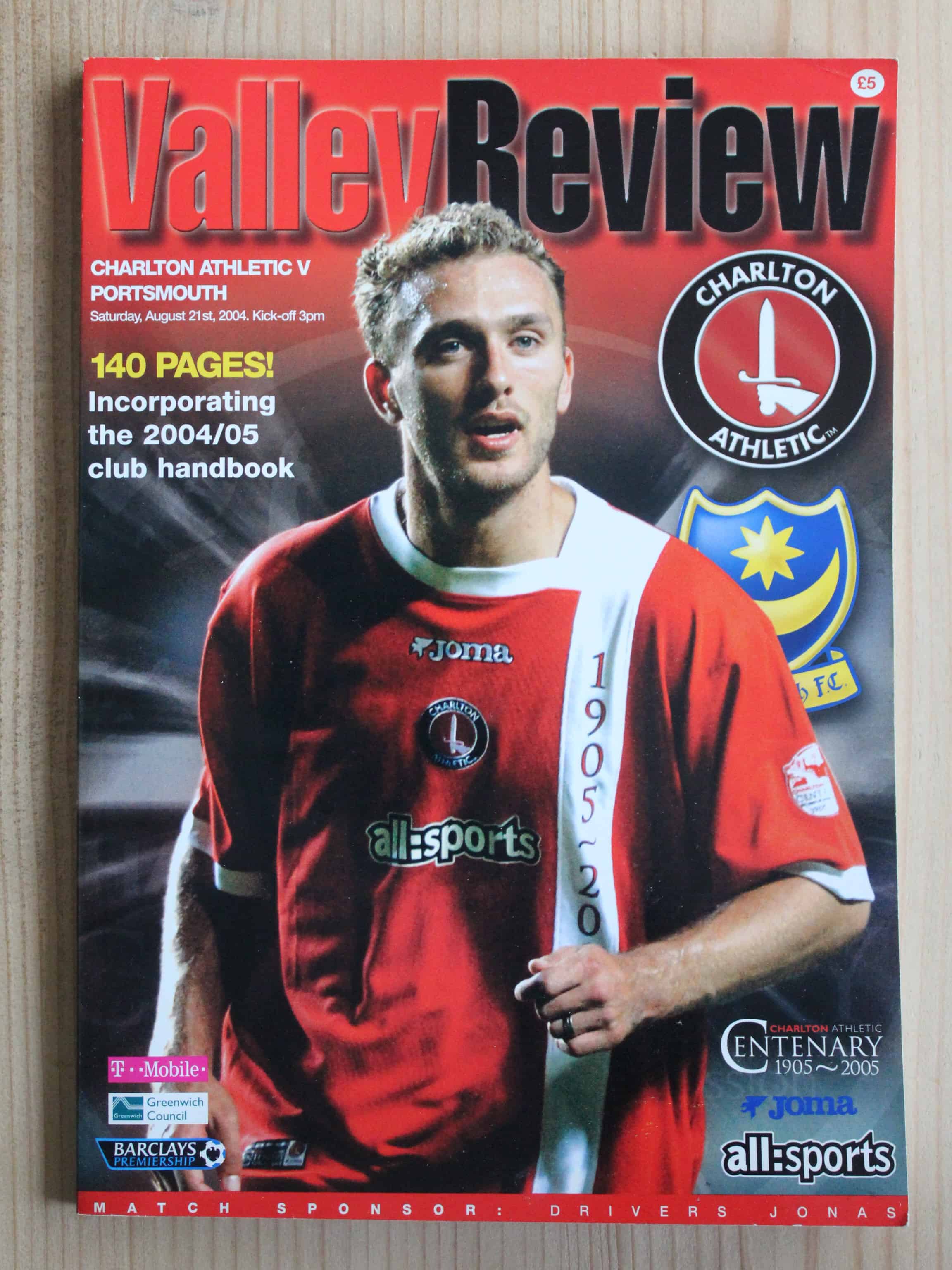 Charlton Athletic FC v Portsmouth FC