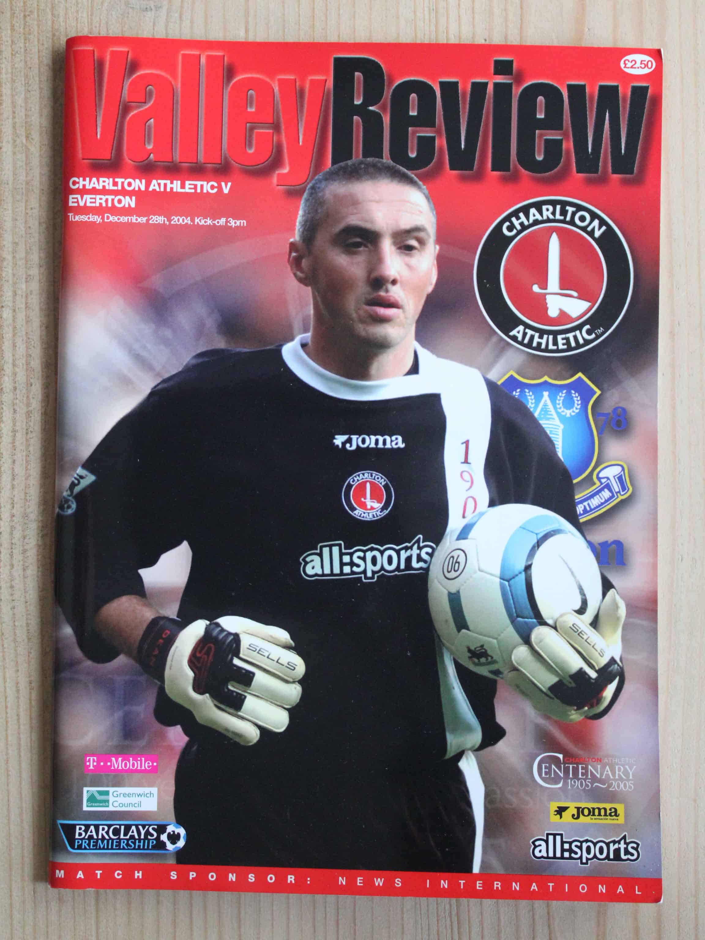 Charlton Athletic FC v Everton FC