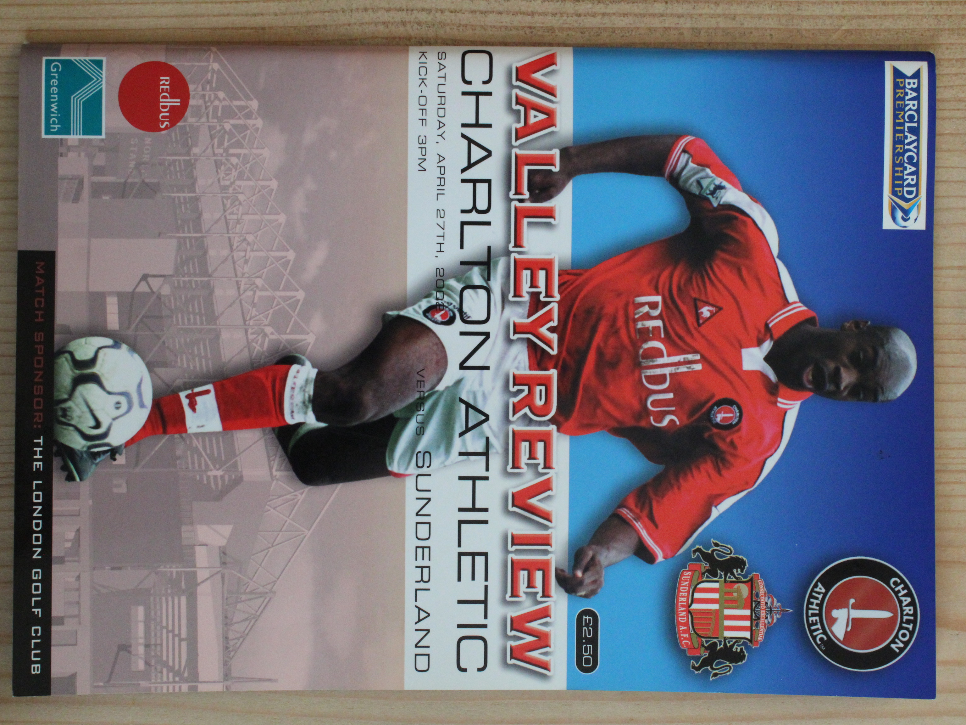 Charlton Athletic FC v Sunderland FC