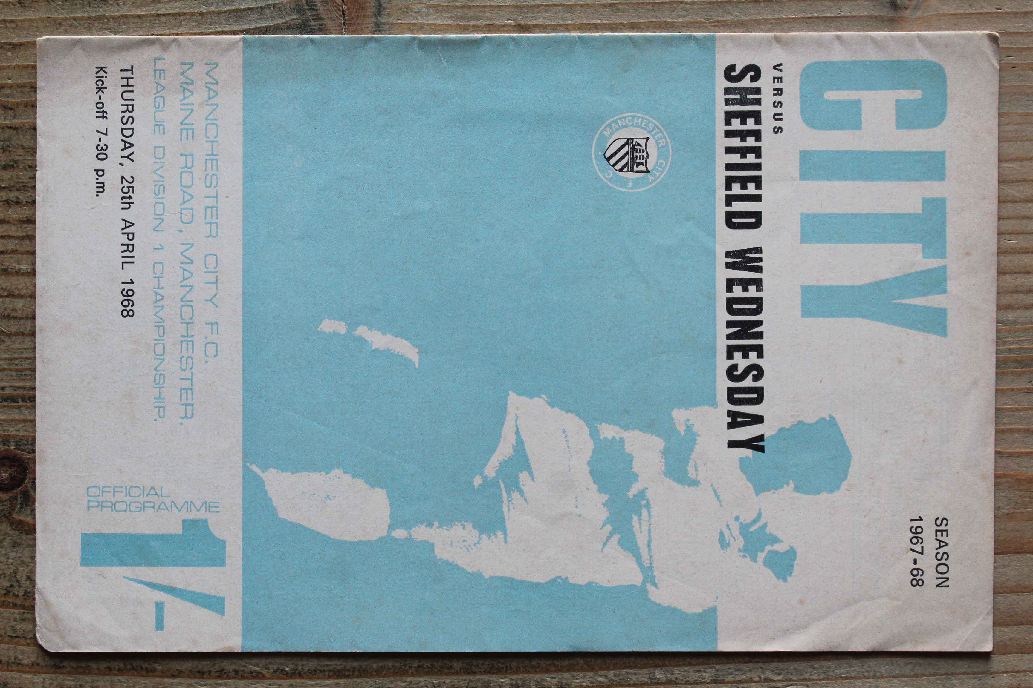 Manchester City FC v Sheffield Wednesday FC 