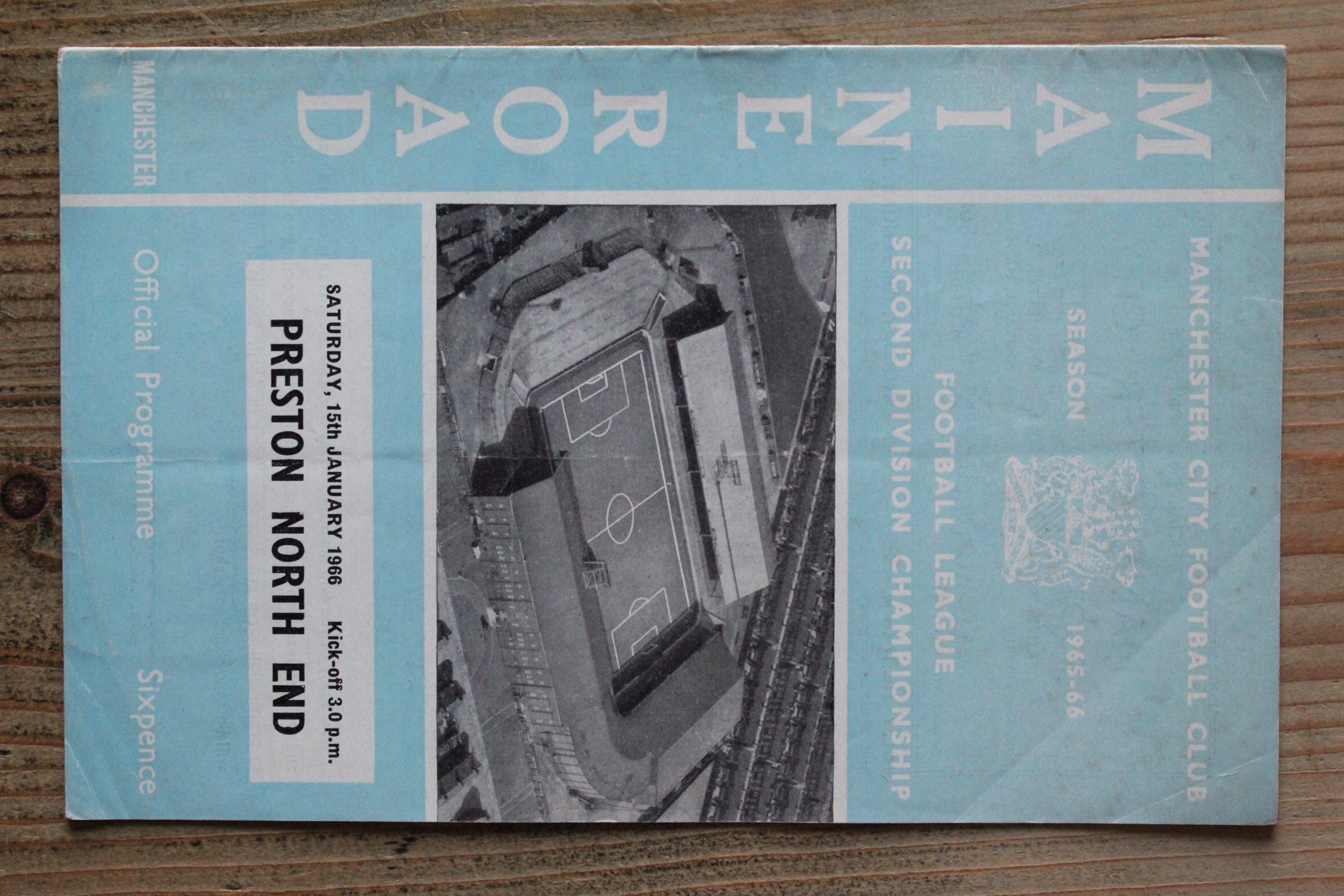 Manchester City FC v Preston North End FC