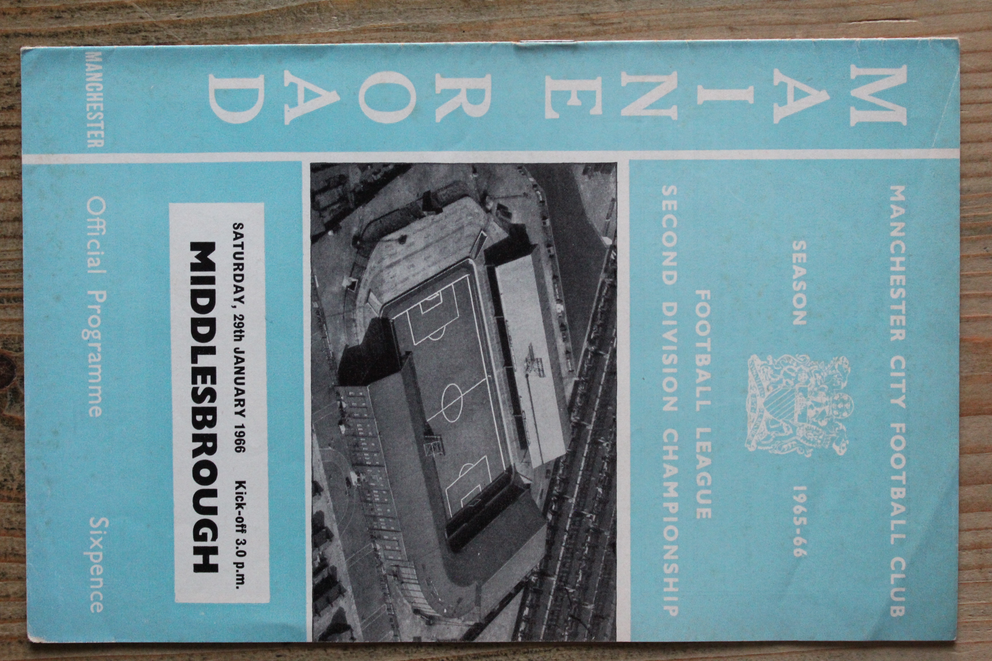 Manchester City FC v Middlesbrough FC