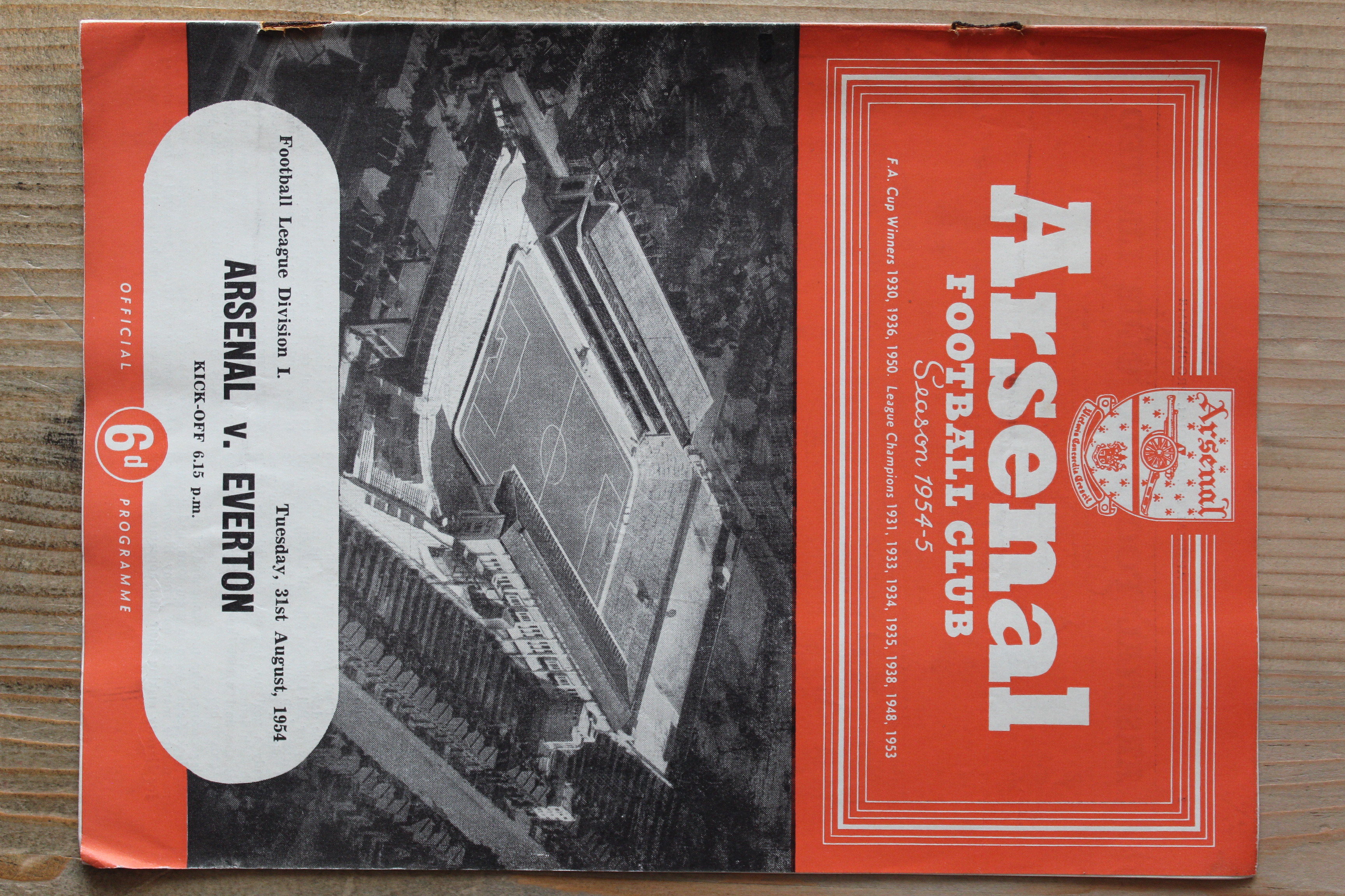 Arsenal FC v Everton FC