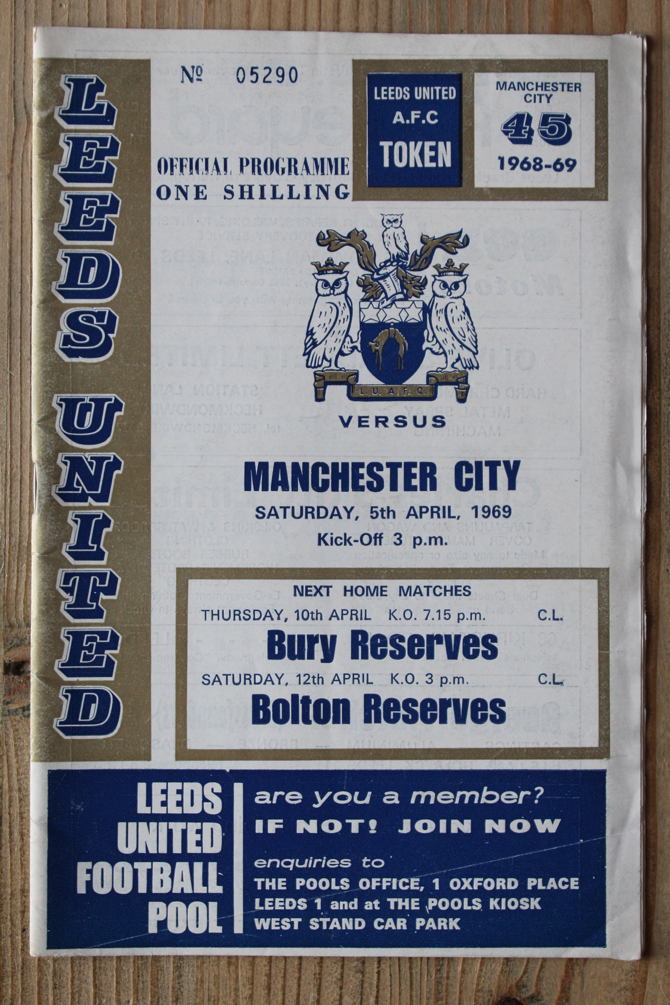 Leeds United FC v Manchester City FC