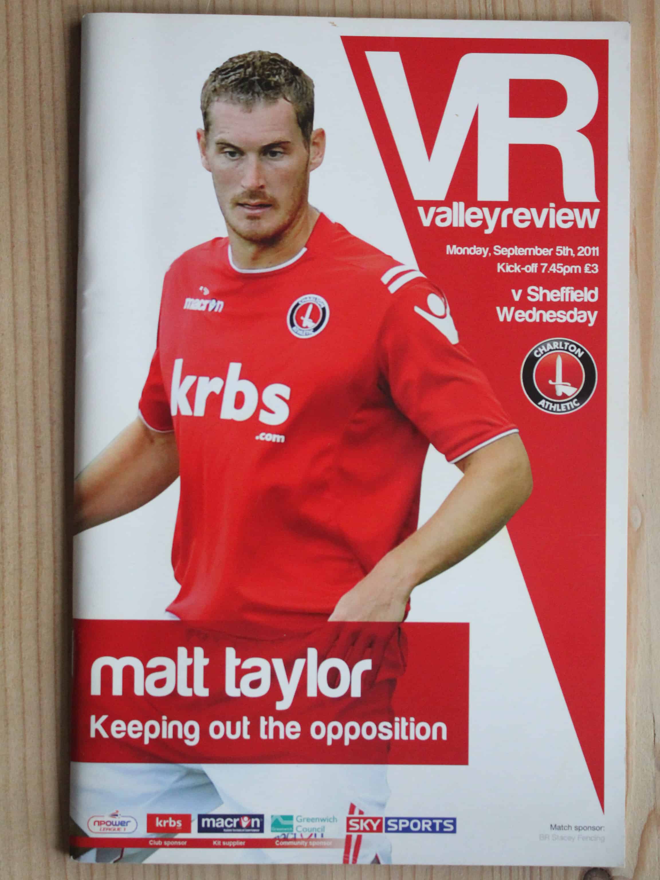 Charlton Athletic FC v Sheffield Wednesday FC 
