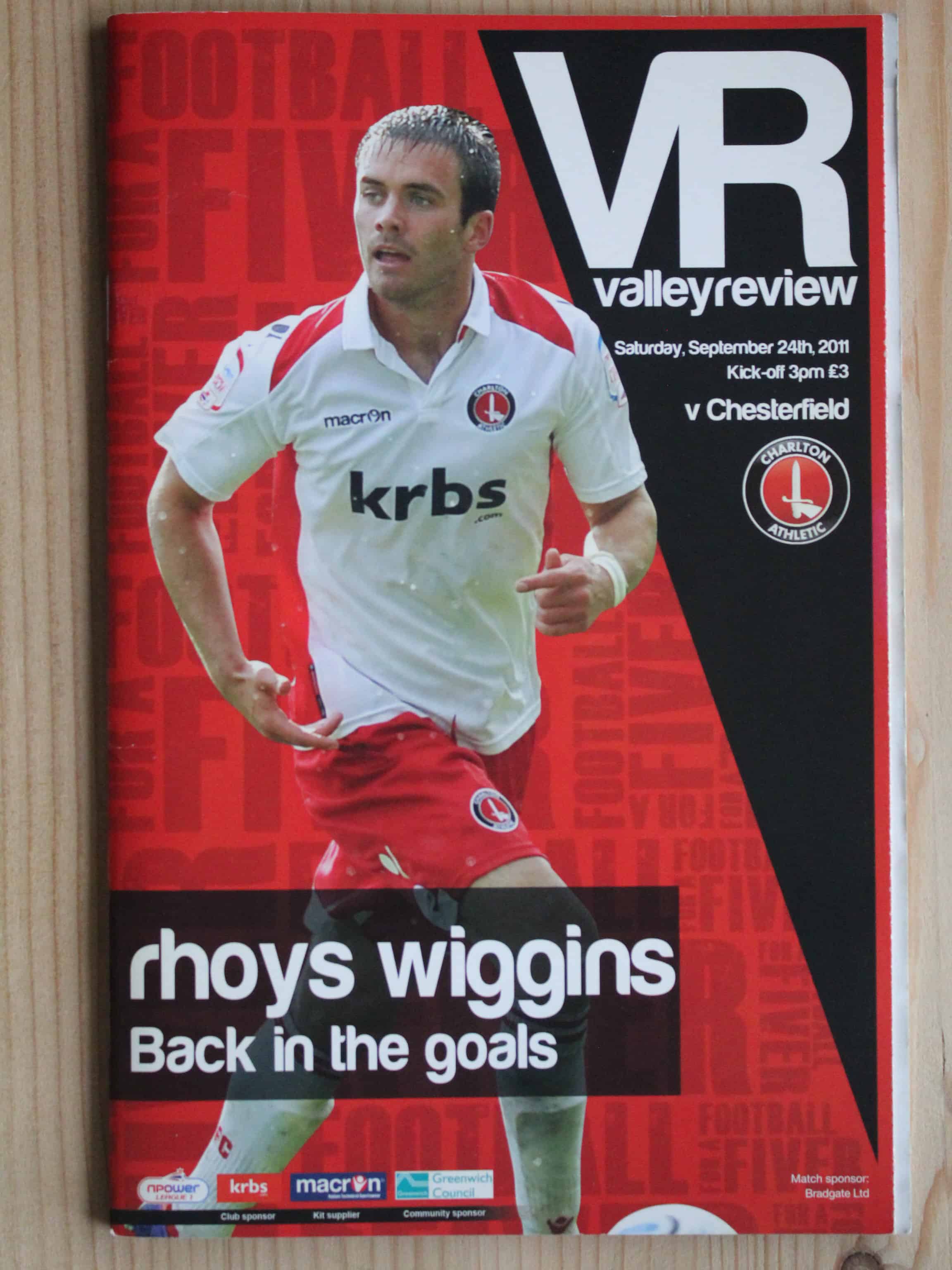 Charlton Athletic FC v Chesterfield FC