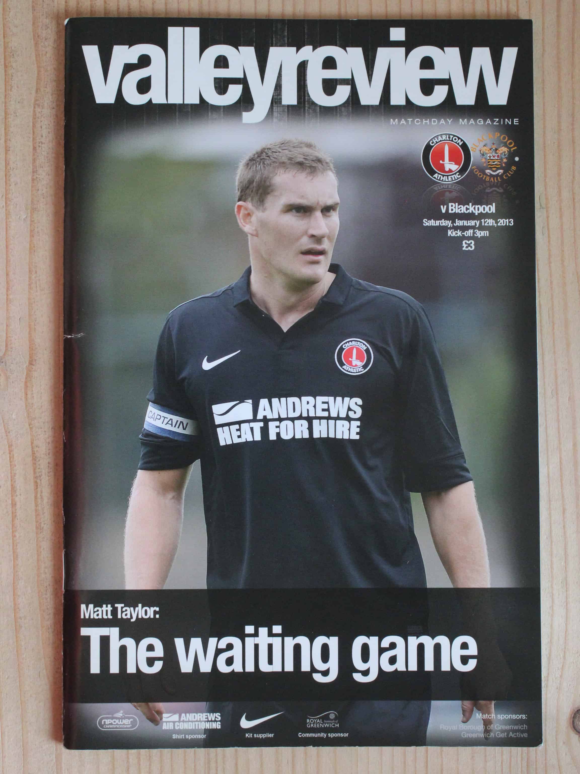 Charlton Athletic FC v Blackpool FC