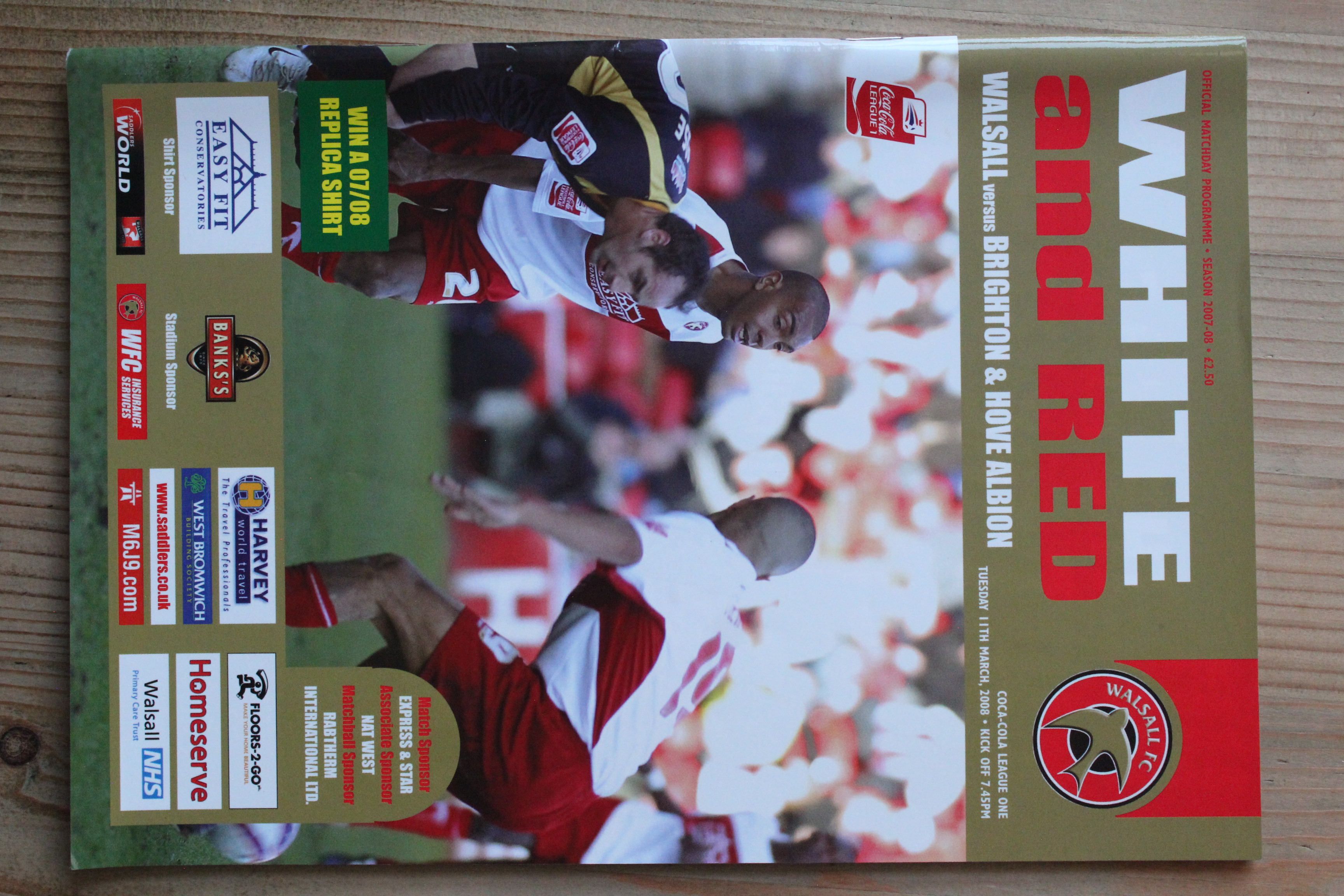 Walsall FC v Brighton & Hove Albion FC