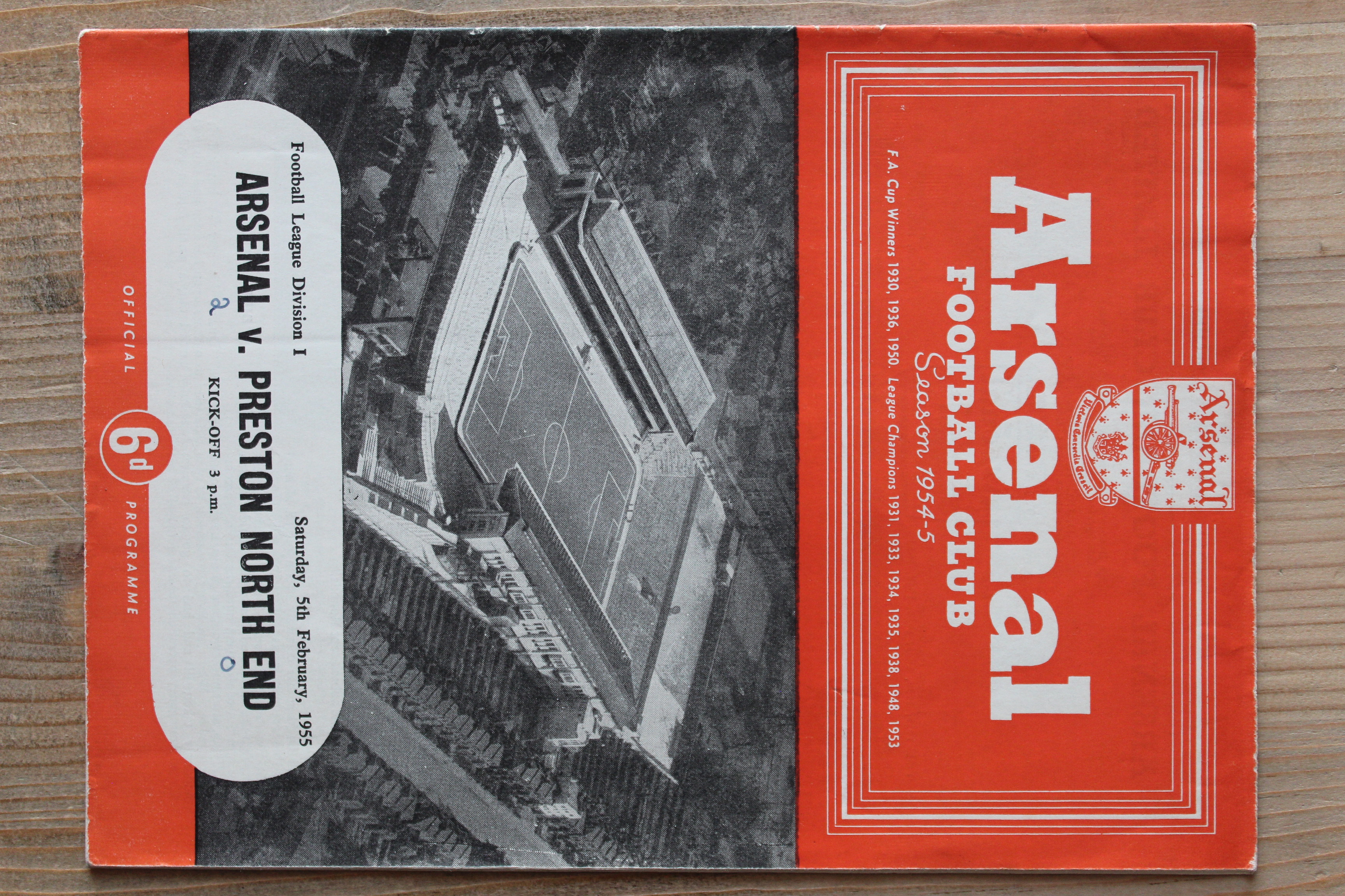 Arsenal FC v Preston North End FC