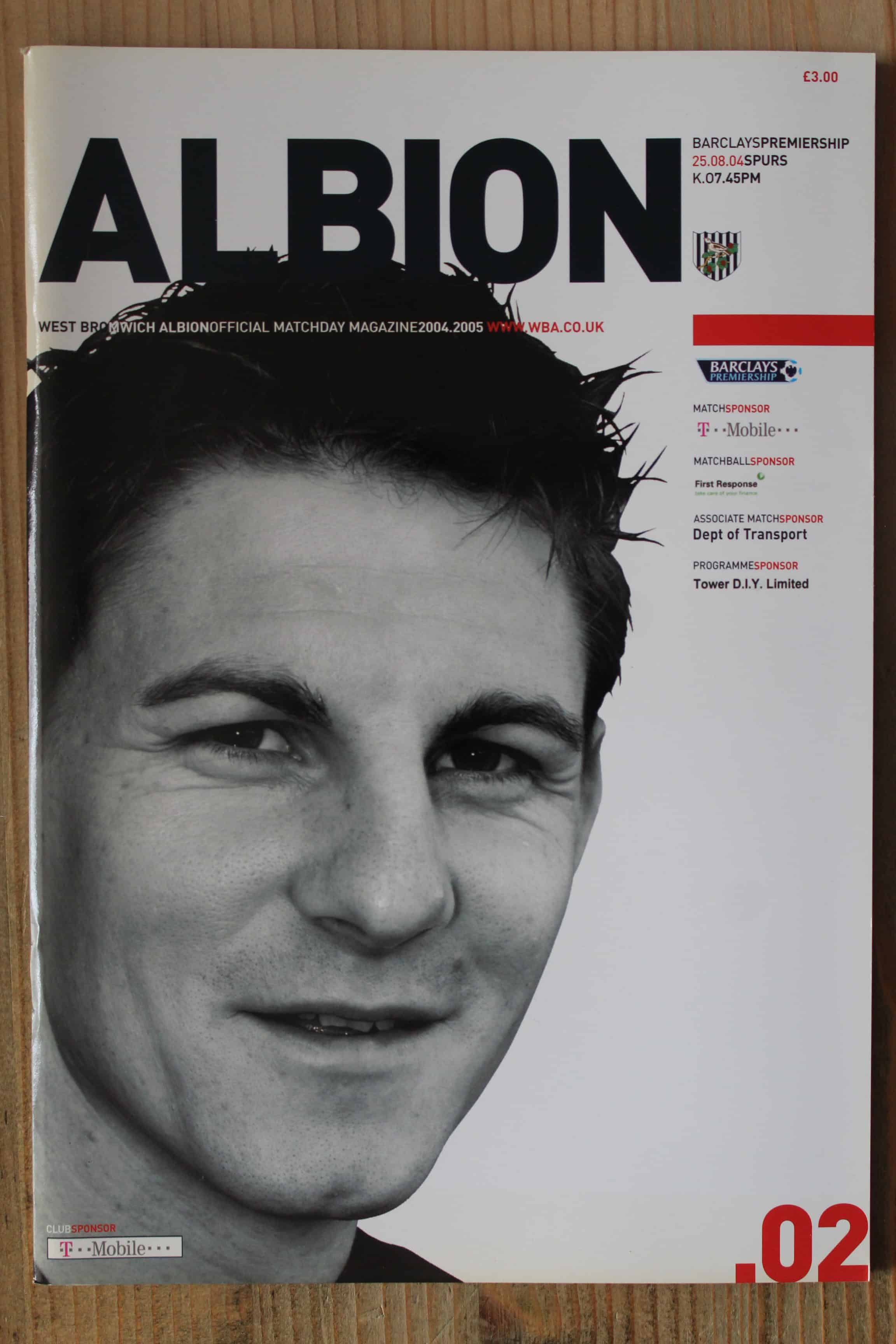 West Bromwich Albion FC  v Tottenham Hotspur FC