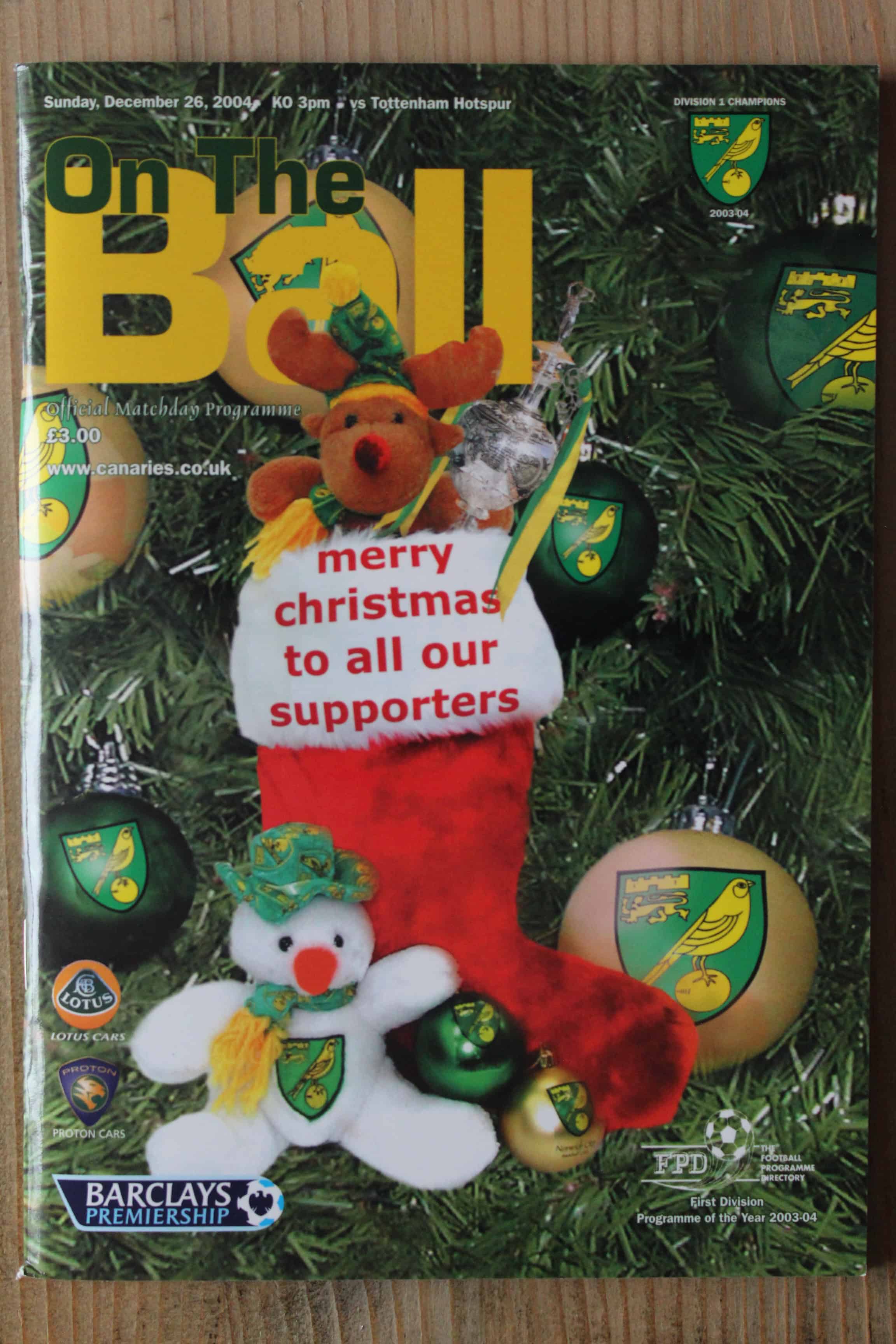 Norwich City FC v Tottenham Hotspur FC