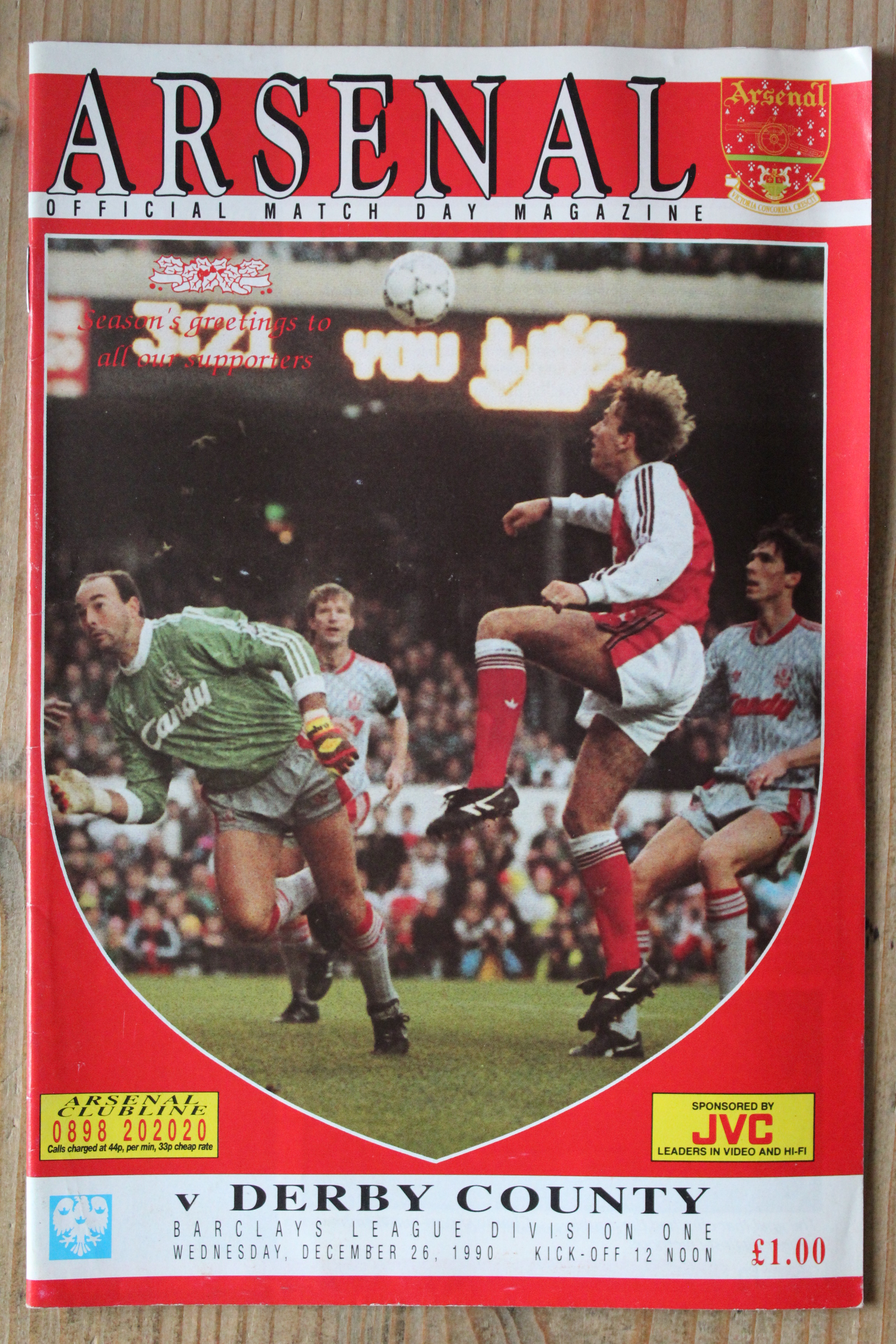 Arsenal FC v Derby County FC