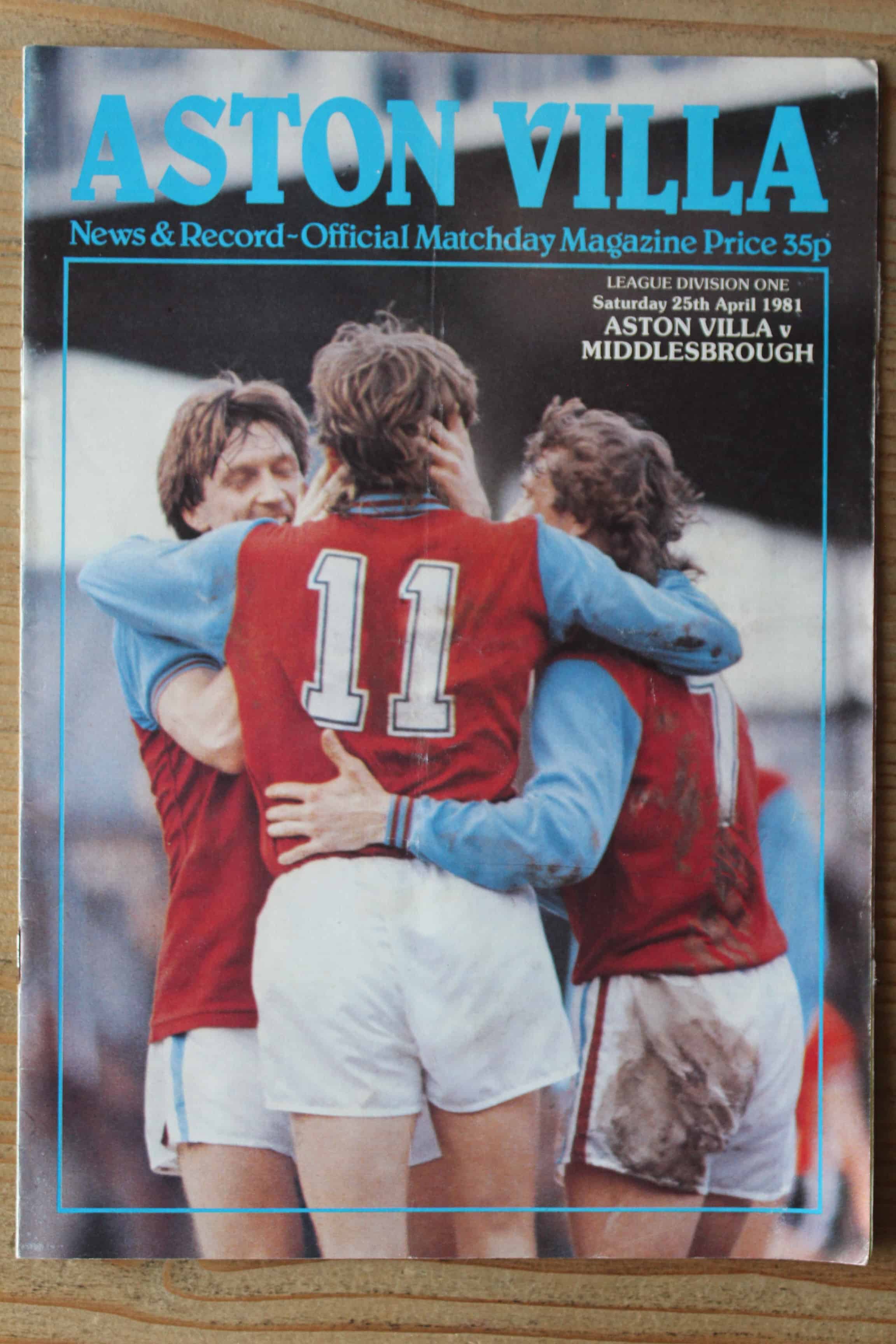 Aston Villa FC v Middlesbrough FC