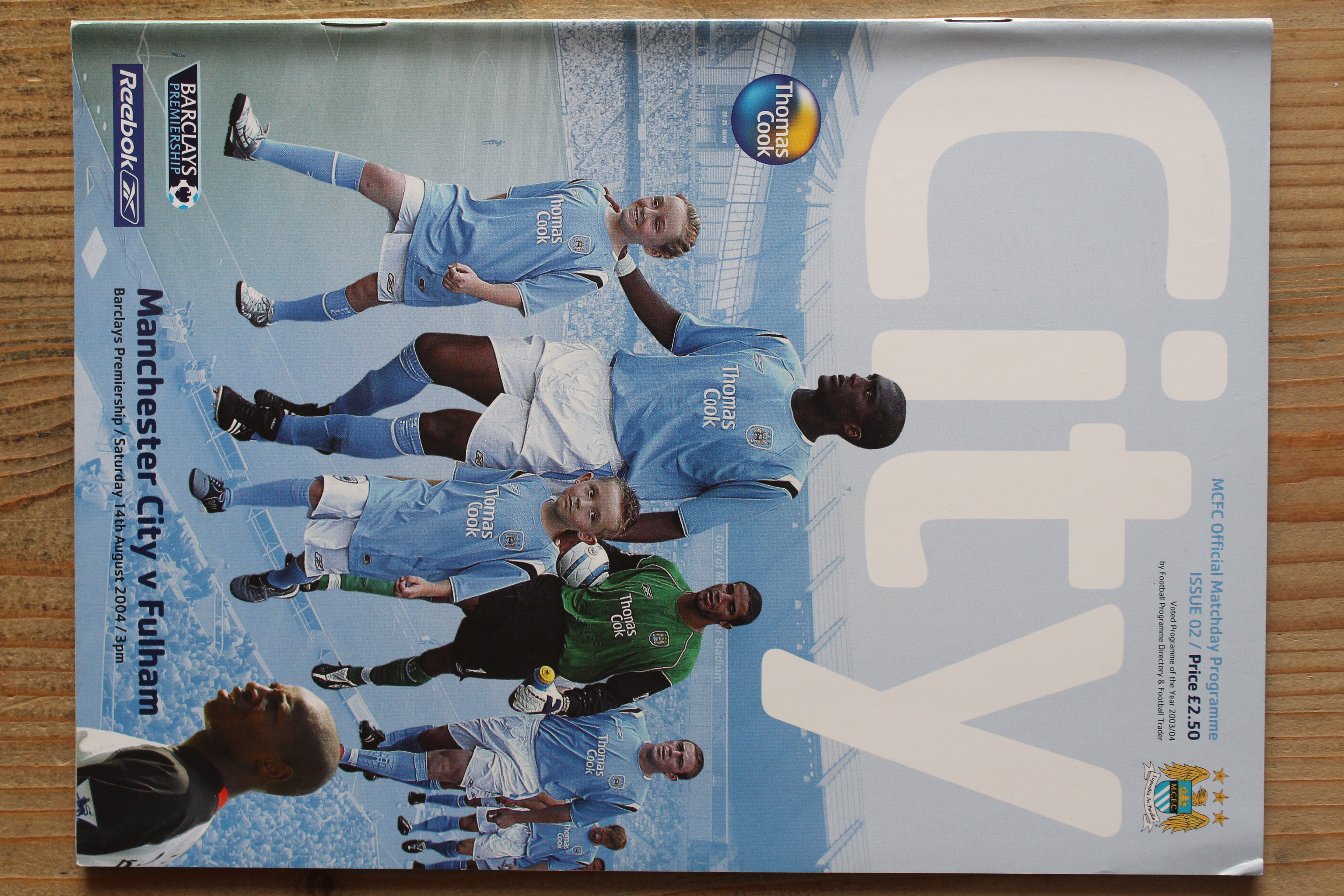 Manchester City FC v Fulham FC